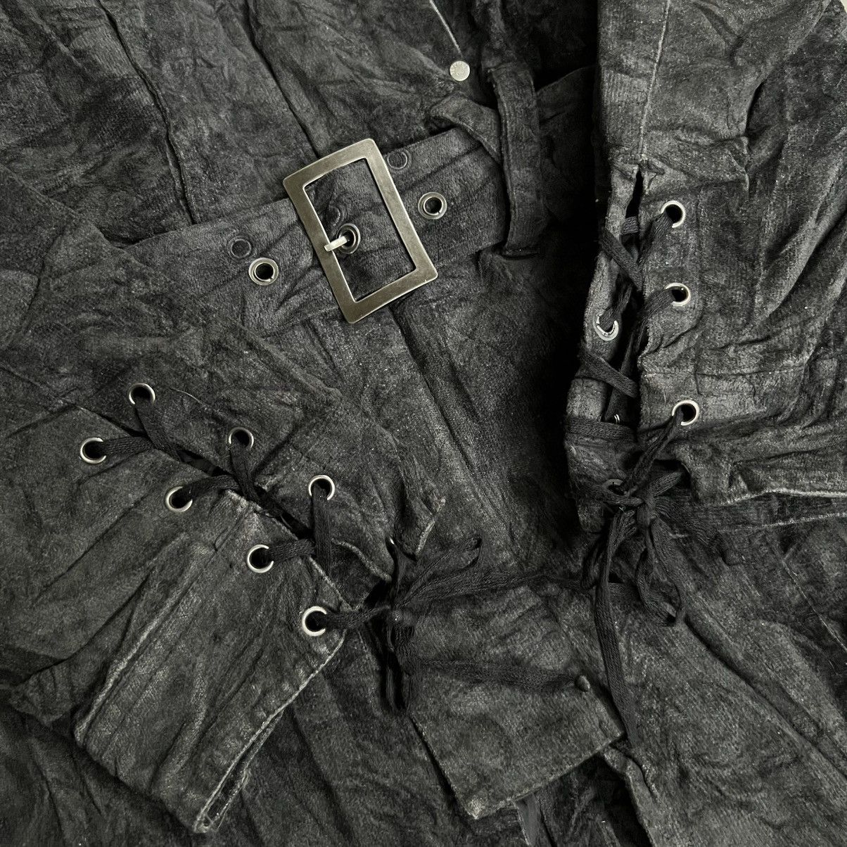 BERNINGS SHO 2000s Berning Sho Apocalypse Style Velvet Fur Coats Jacket Size US M / EU 48-50 / 2 - 5 Thumbnail