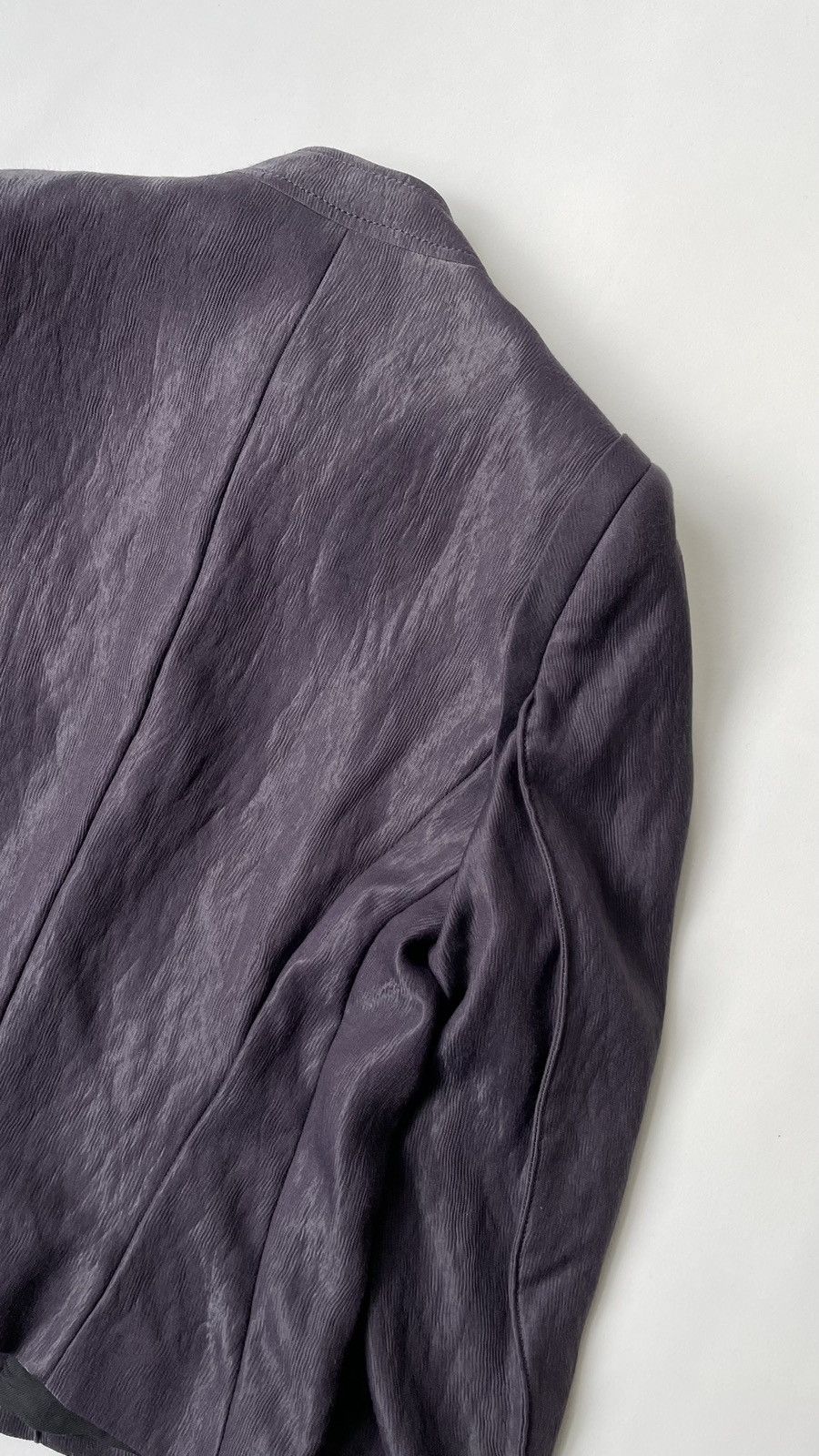 Ann Demeulemeester Purple Moto Racing Jacket Size S / US 4 / IT 40 - 16 Thumbnail