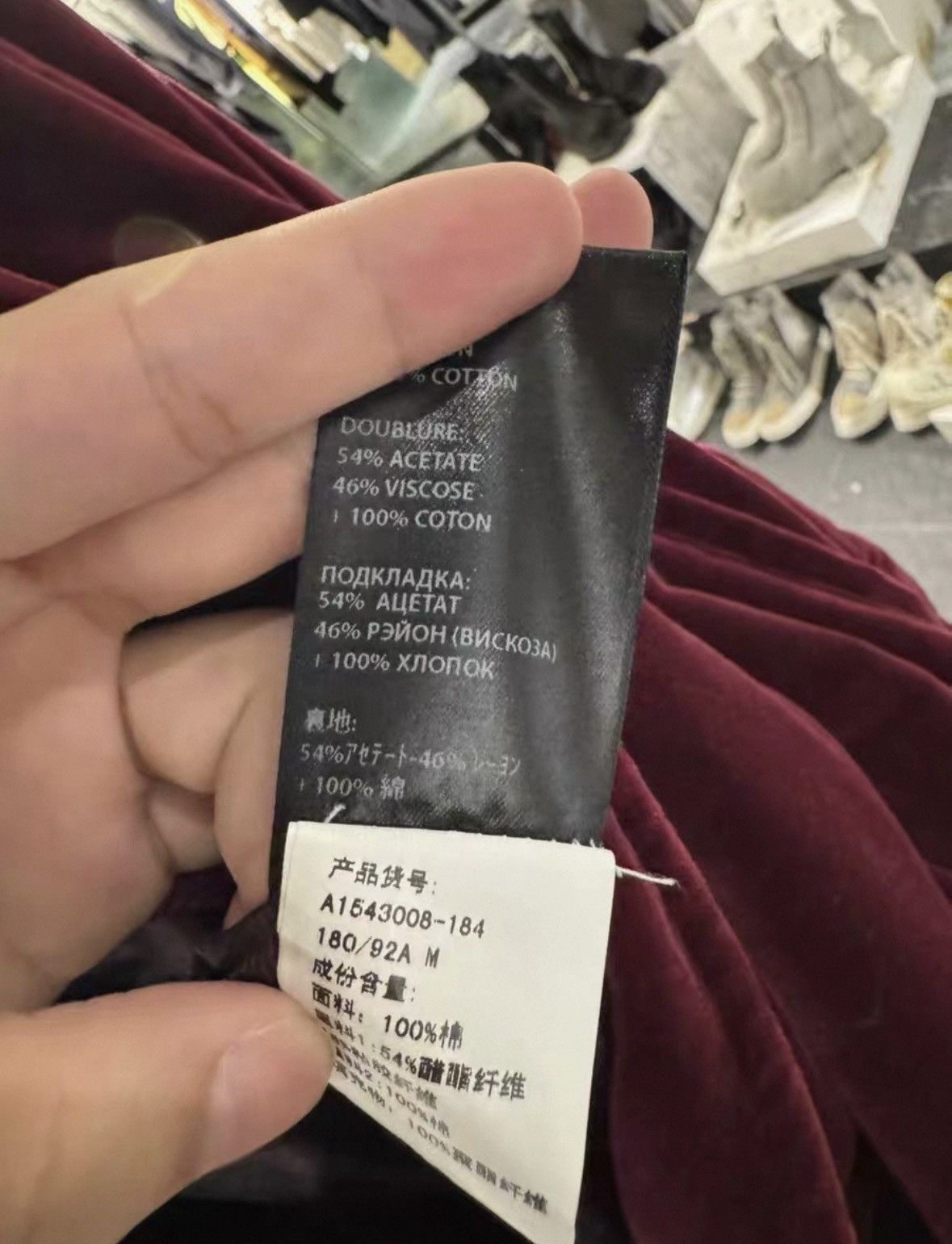 Haider Ackermann Haider Ackermann Velvet 2409-Nextarrow Size US M / EU 48-50 / 2 - 4 Thumbnail