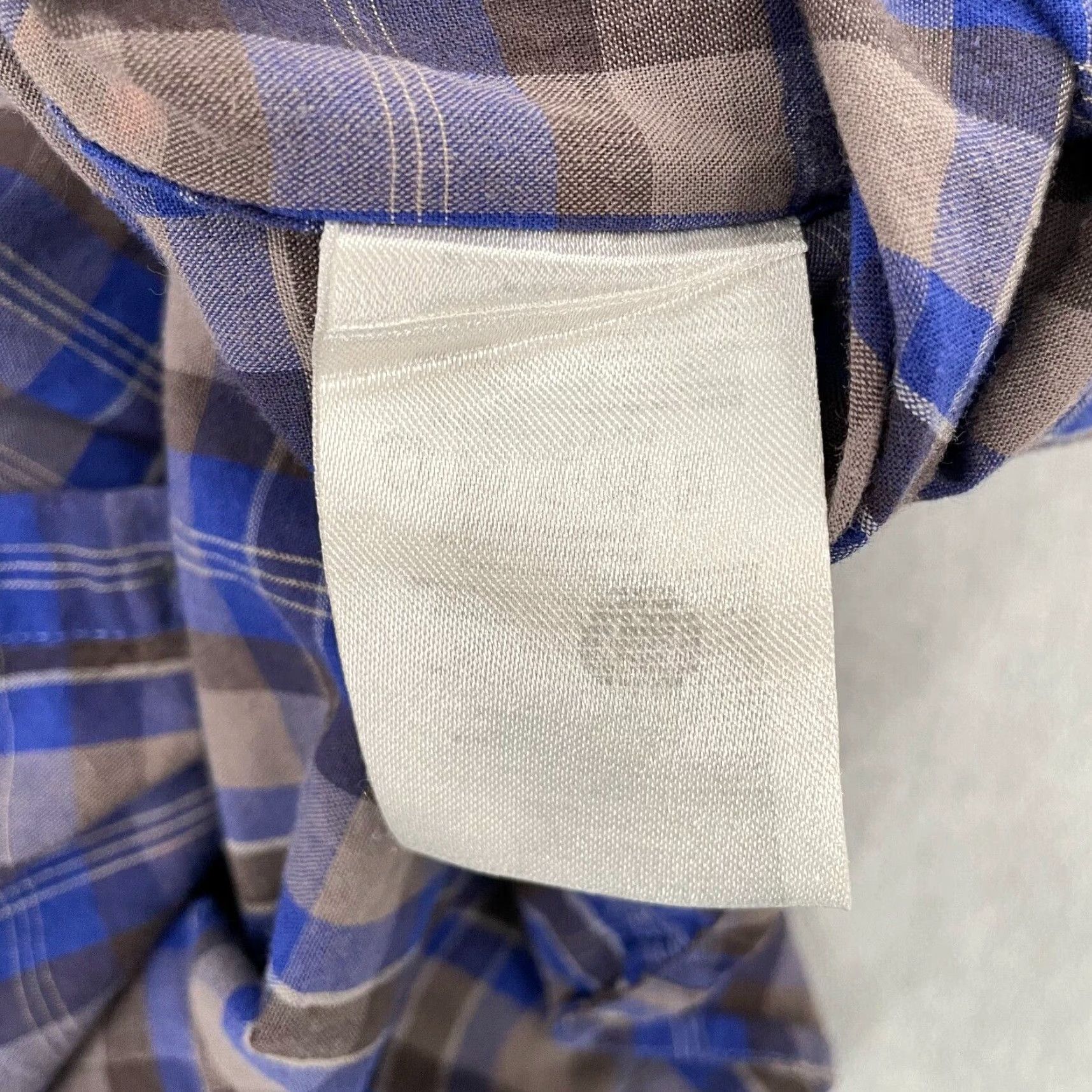 Diesel VINTAGE Diesel Shirt Men Large Blue Plaid Button-Up Long Sleeve Designer 90s Casual Size US L / EU 52-54 / 3 - 7 Thumbnail