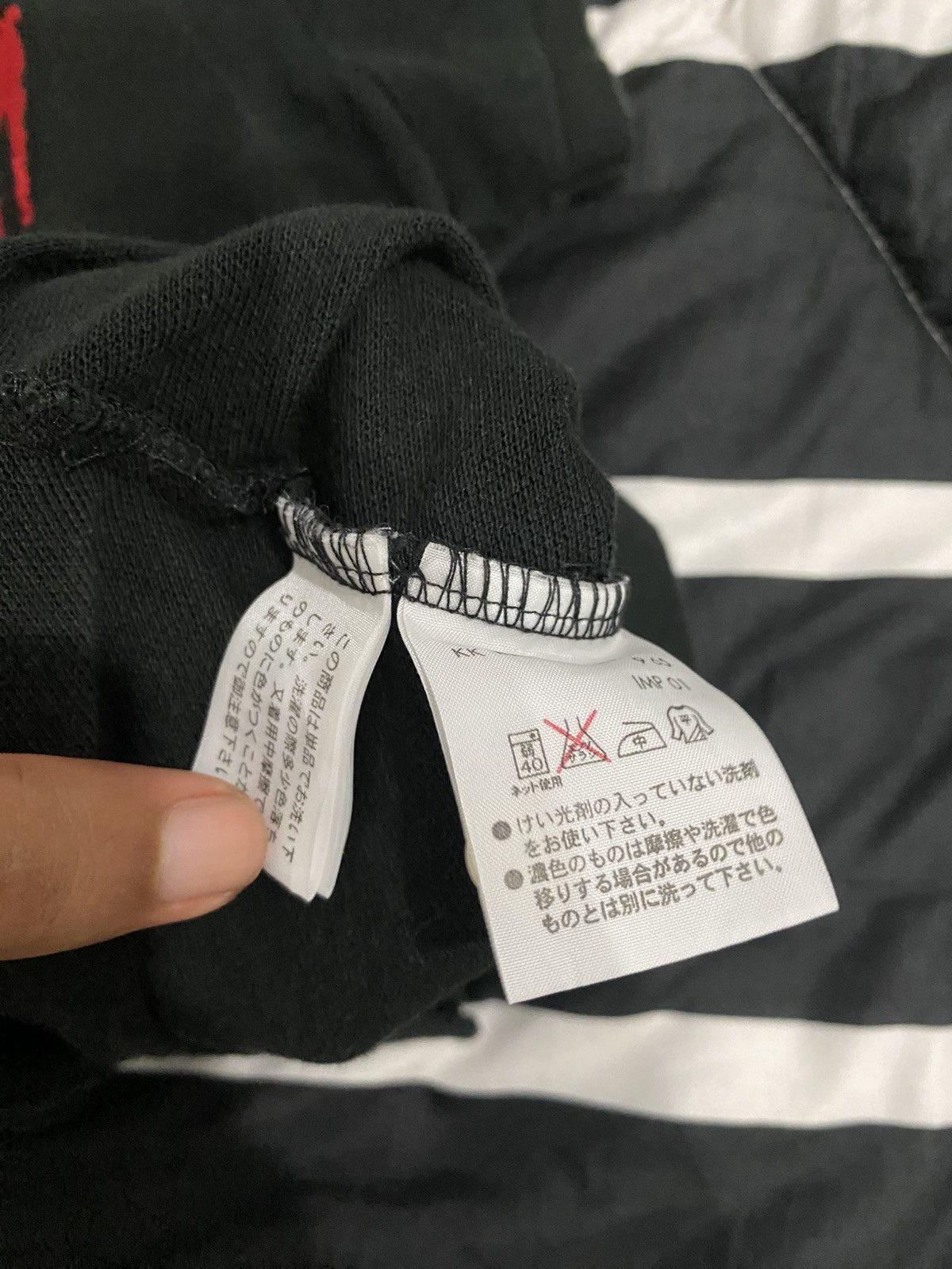 Polo Ralph Lauren × Vintage Vintage Polo Ralph Lauren Jamaica Skinny Polo Size L / US 10 / IT 46 - 7 Thumbnail