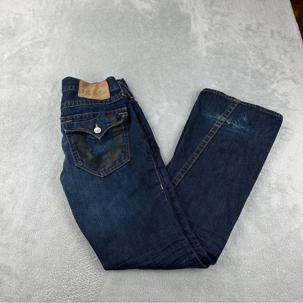 Vintage True Religion Men's Size 30x33 Embroidered Flared J
