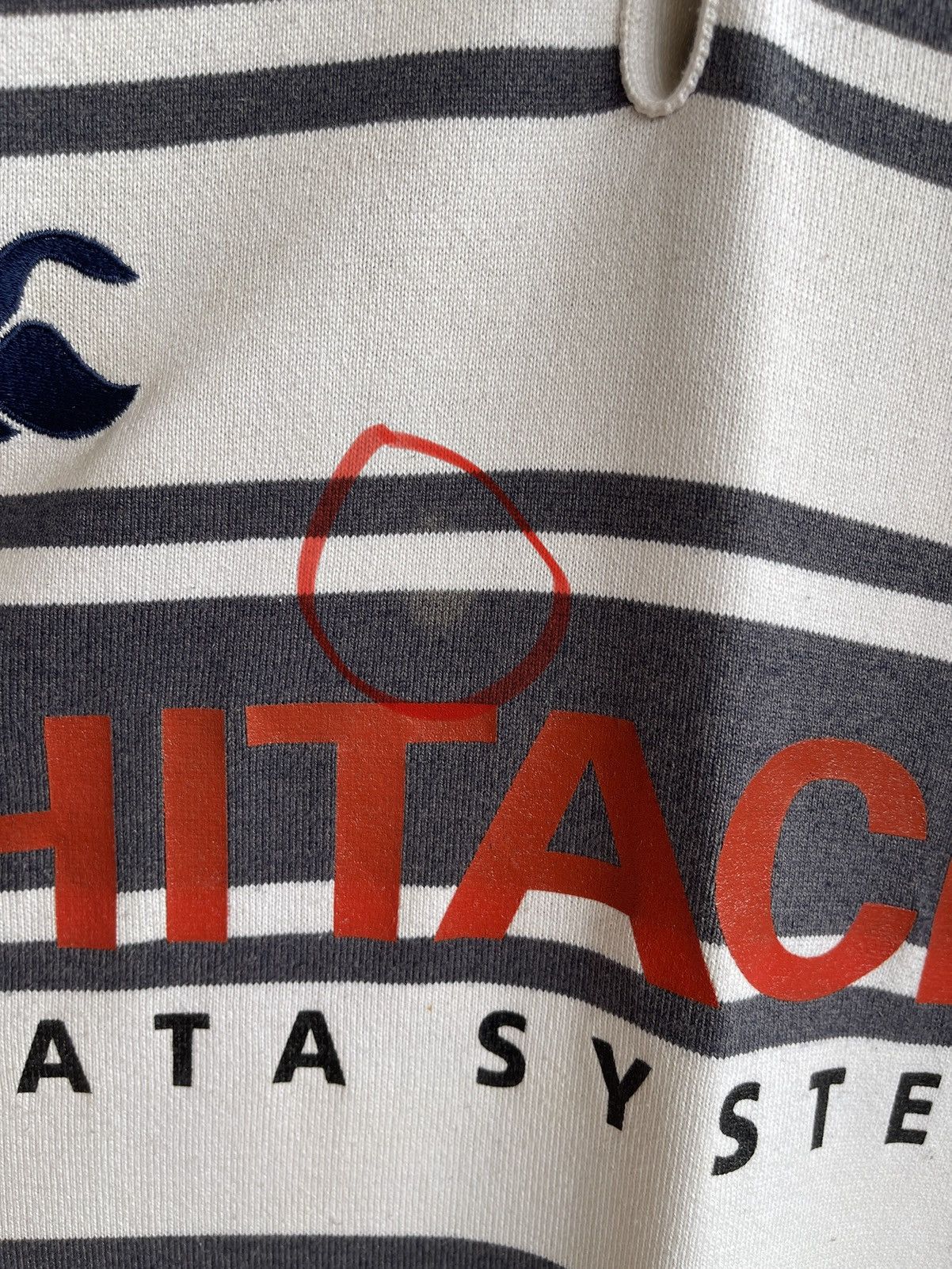 Canterbury of New Zealand CANTERBURY OF NEWZEALAND🔥HITACHI DATA SYSTEMS POLO RUGBY TEE Size US XXL / EU 58 / 5 - 10 Thumbnail