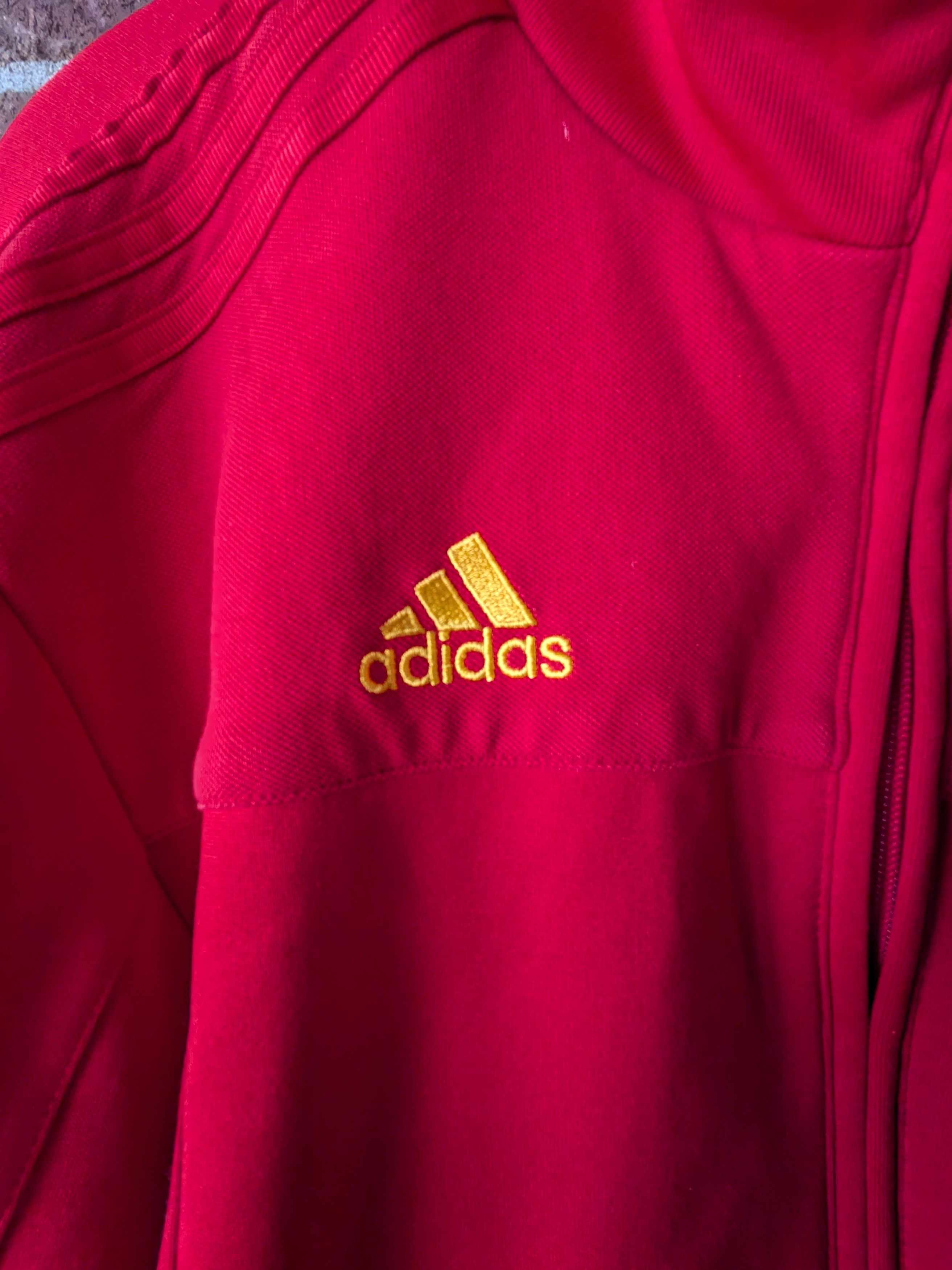 Adidas 2008 Adidas Spain football track jacket Size US L / EU 52-54 / 3 - 3 Thumbnail