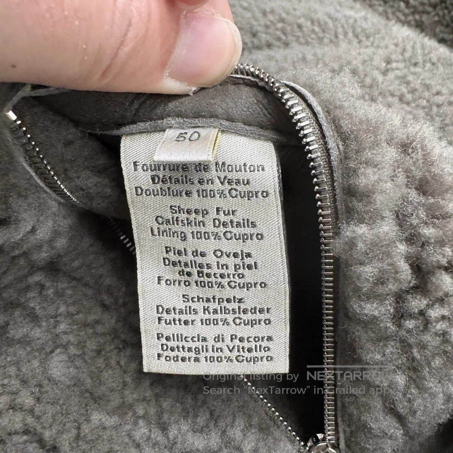 Hermes hermes shearling jacket size 50. Size US XL / EU 56 / 4 - 4 Thumbnail