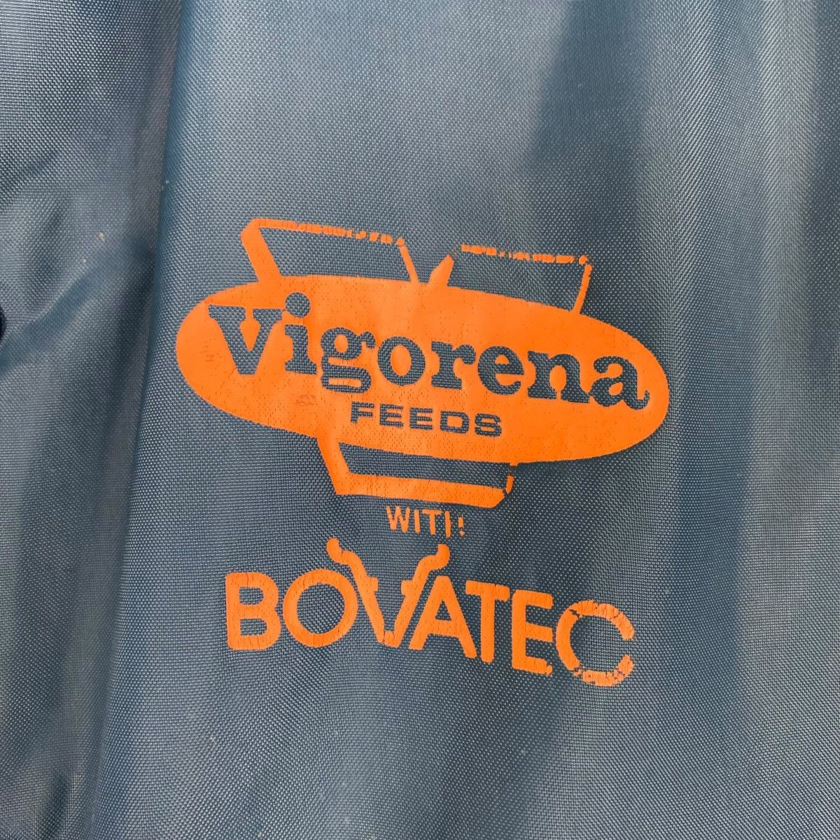 Vintage Don-Jac VIGORENA Feeds Bovatec Nylon Coach Jacket #0080-C5 Size US L / EU 52-54 / 3 - 16 Thumbnail