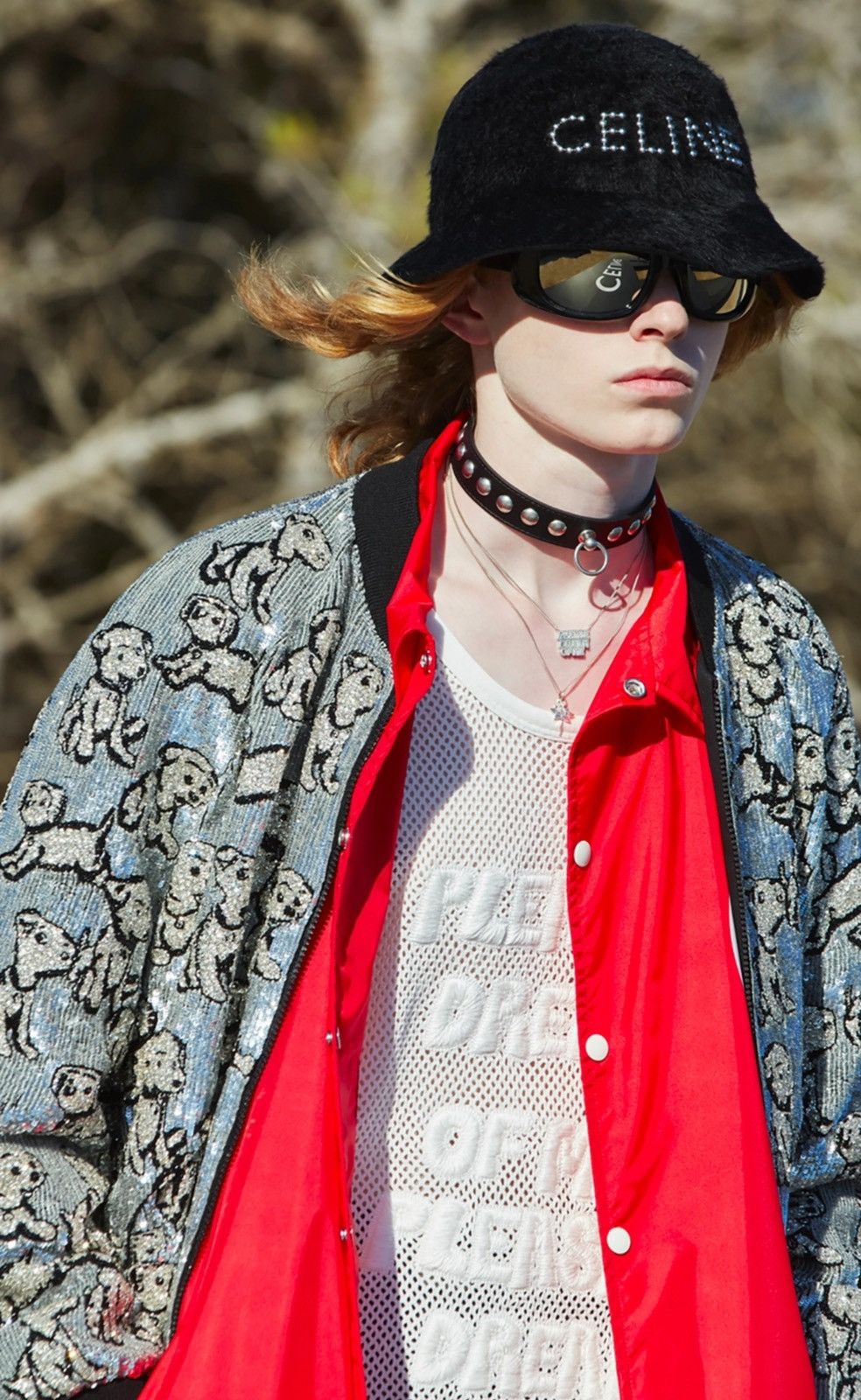 Celine × Hedi Slimane CELINE HOMME “SS22 COACH JACKET CELINE NYLON” Size US M / EU 48-50 / 2 - 9 Thumbnail