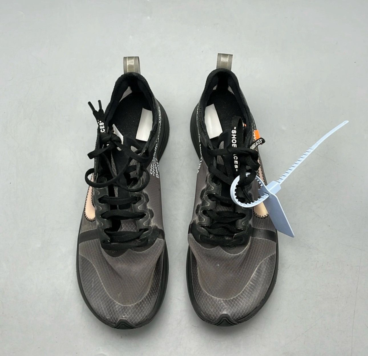 Off-White Nike Zoom Fly Off-White Black Size US 7.5 / EU 40-41 - 2 Thumbnail