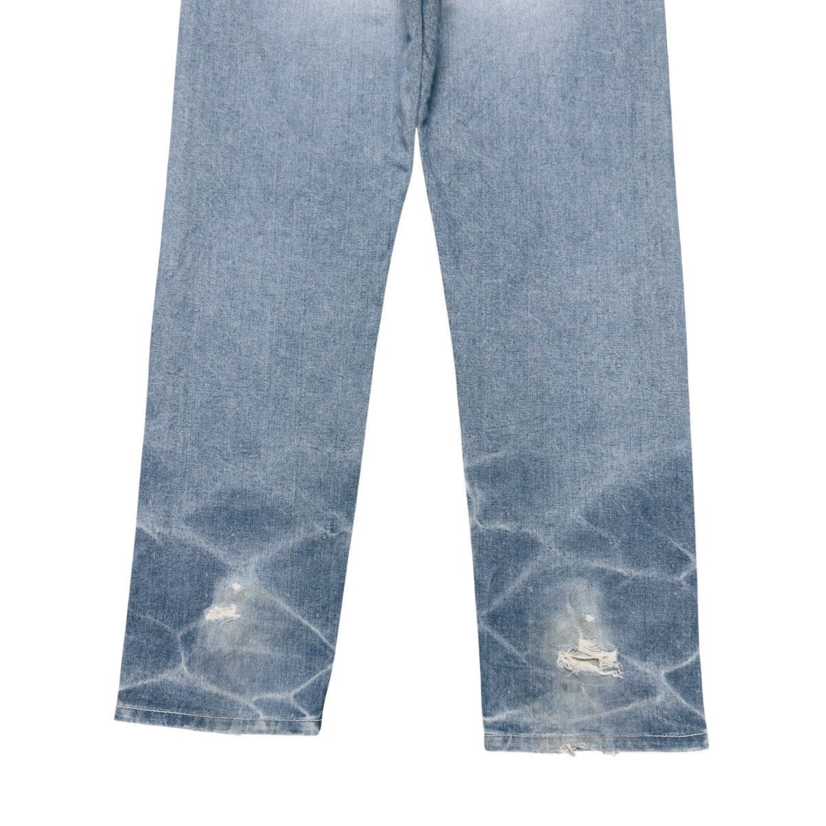 Maximilian Davis Mximillian Distressed Denim Jeans Size US 33 - 13 Thumbnail