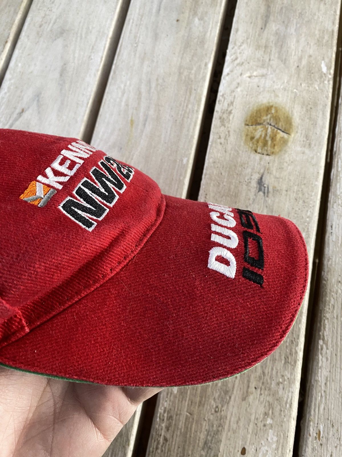 Ducati × Vintage Vintage 90s Ducati 1099 NW200 Racing Moto Cap Y2K OS Size ONE SIZE - 2 Thumbnail