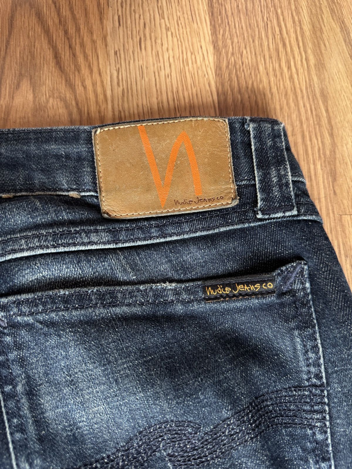 Nudie Jeans Skinny Lin Jeans size 31 Size US 31 - 3 Thumbnail
