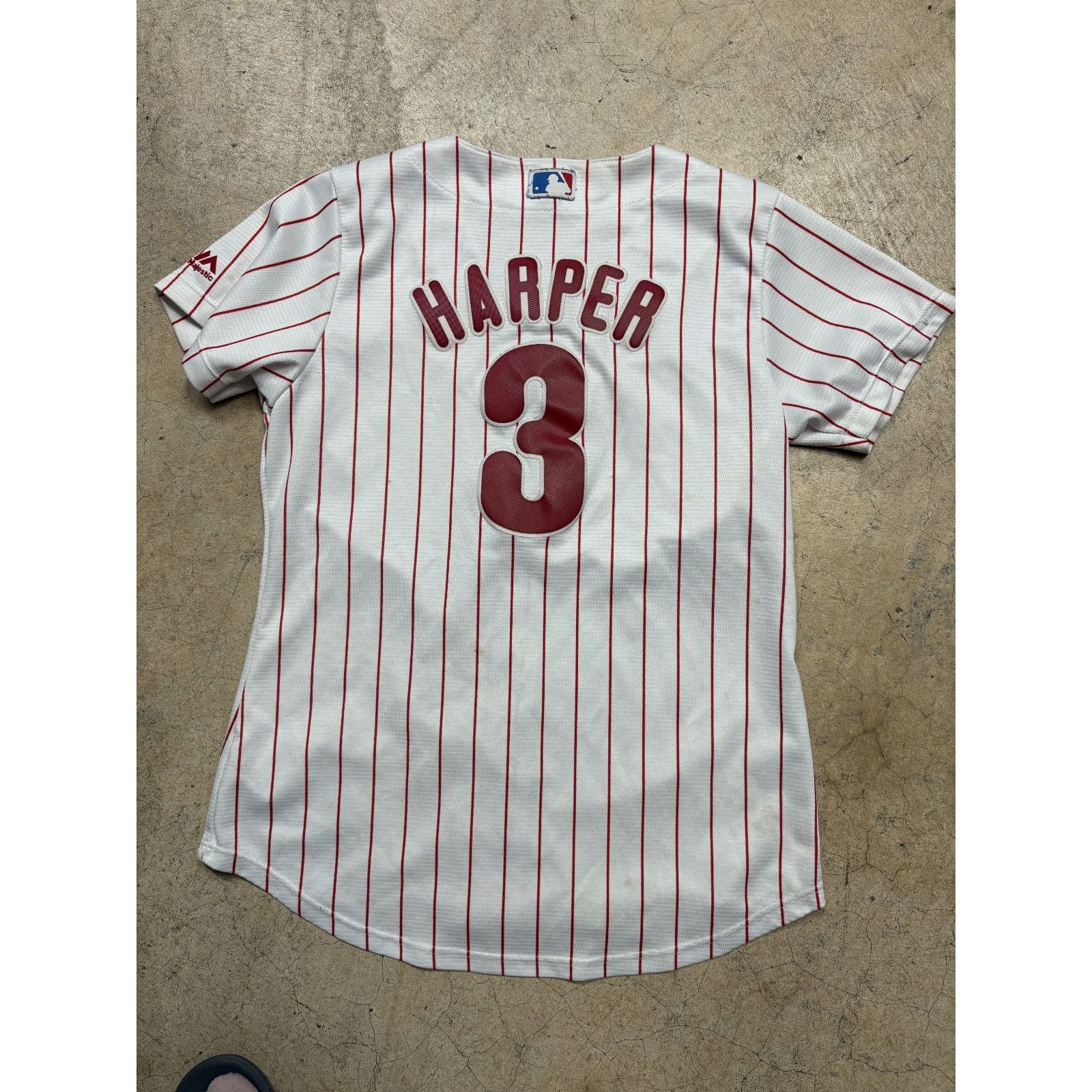 Majestic Majestic Bryce Harper Phillies Jersey #3 Shirt Small Size US S / EU 44-46 / 1 - 12 Thumbnail