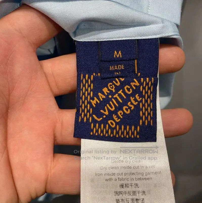Louis Vuitton Louis Vuitton Blue Cotton Men's T. Size US M / EU 48-50 / 2 - 5 Thumbnail