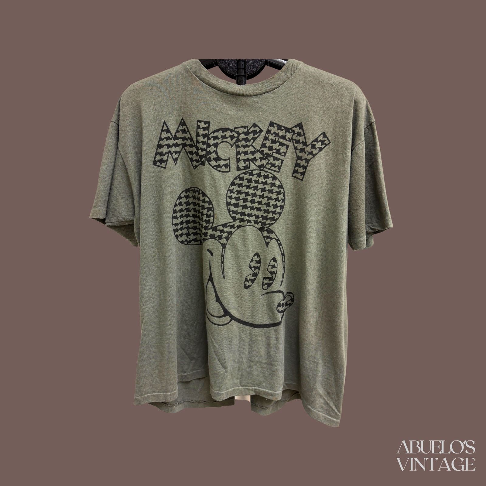 Disney VTG Mickey Tee | Disney Green Graphic | 90s Size US XL / EU 56 / 4 - 1 Thumbnail