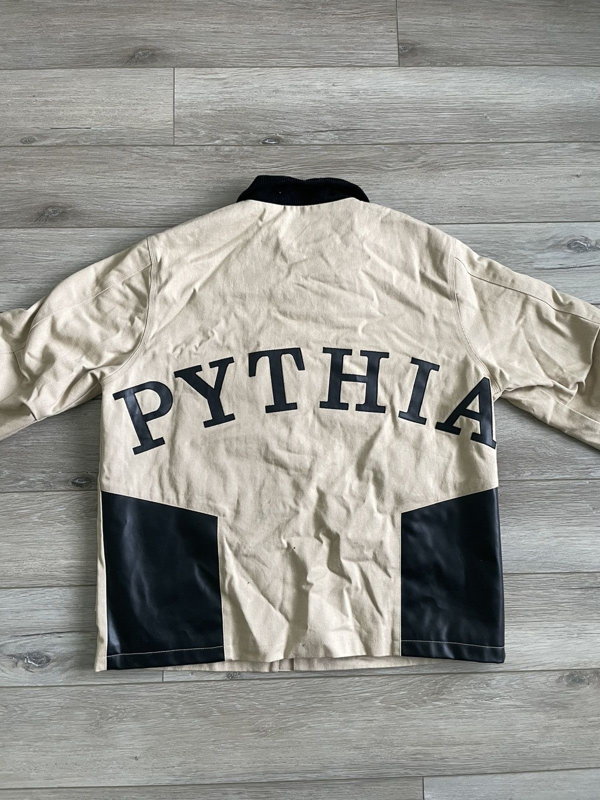 Pythia Pythia Corduroy Collar Work Jacket Size US XL / EU 56 / 4 - 5 Thumbnail