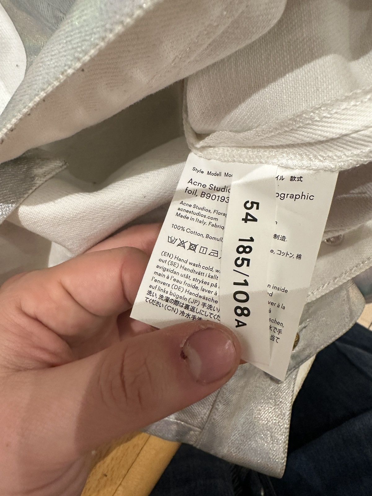 Acne Studios Acne Studios Metallic Jacket Size US XL / EU 56 / 4 - 6 Thumbnail