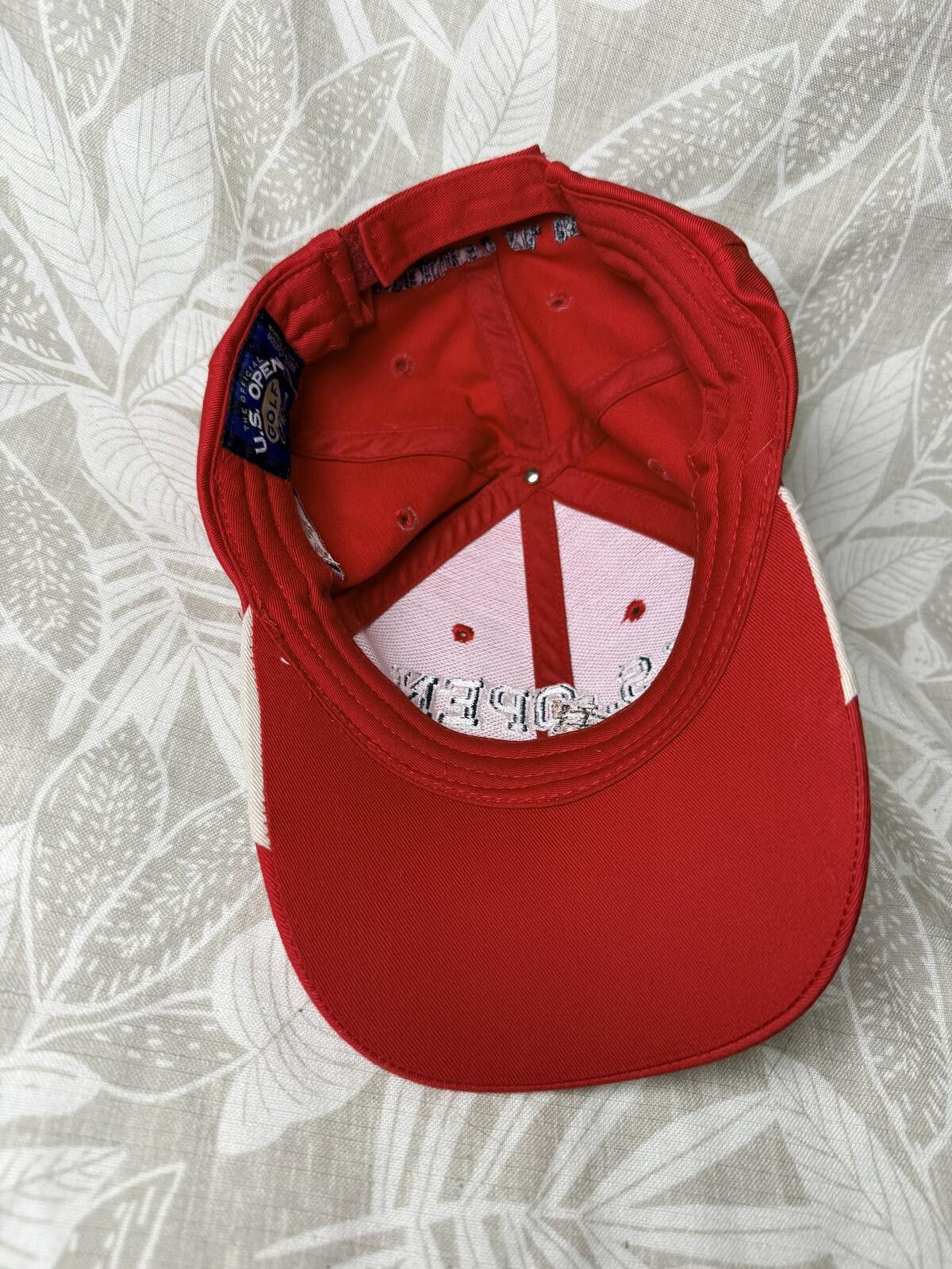 Other 2005 U.S. Open Pinehurst No. 2 Red Strapback Hat Size ONE SIZE - 5 Thumbnail