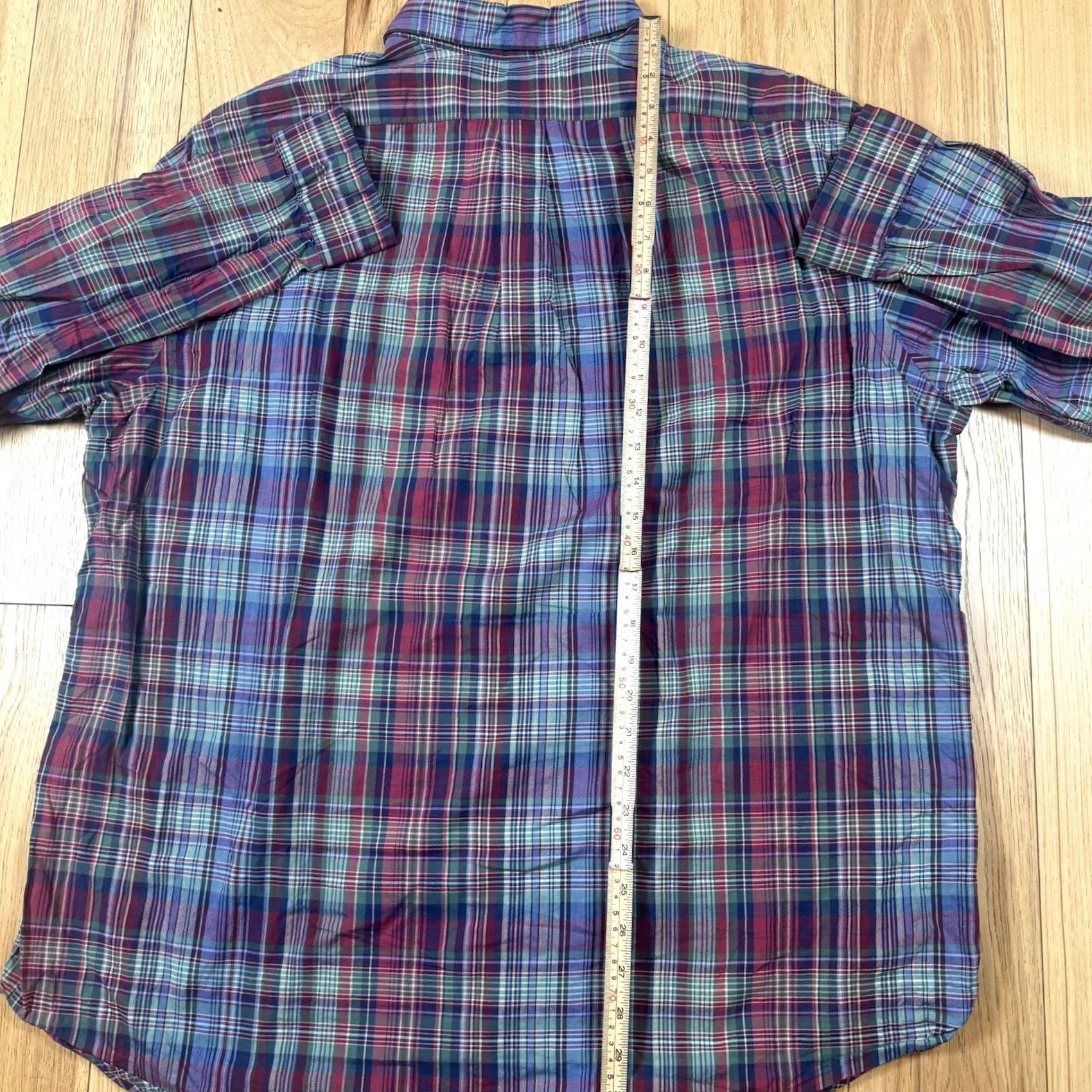 Polo Ralph Lauren Polo Ralph Lauren Button Shirt Mens XXL Plaid Long Sleeve Light Size US XXL / EU 58 / 5 - 6 Thumbnail