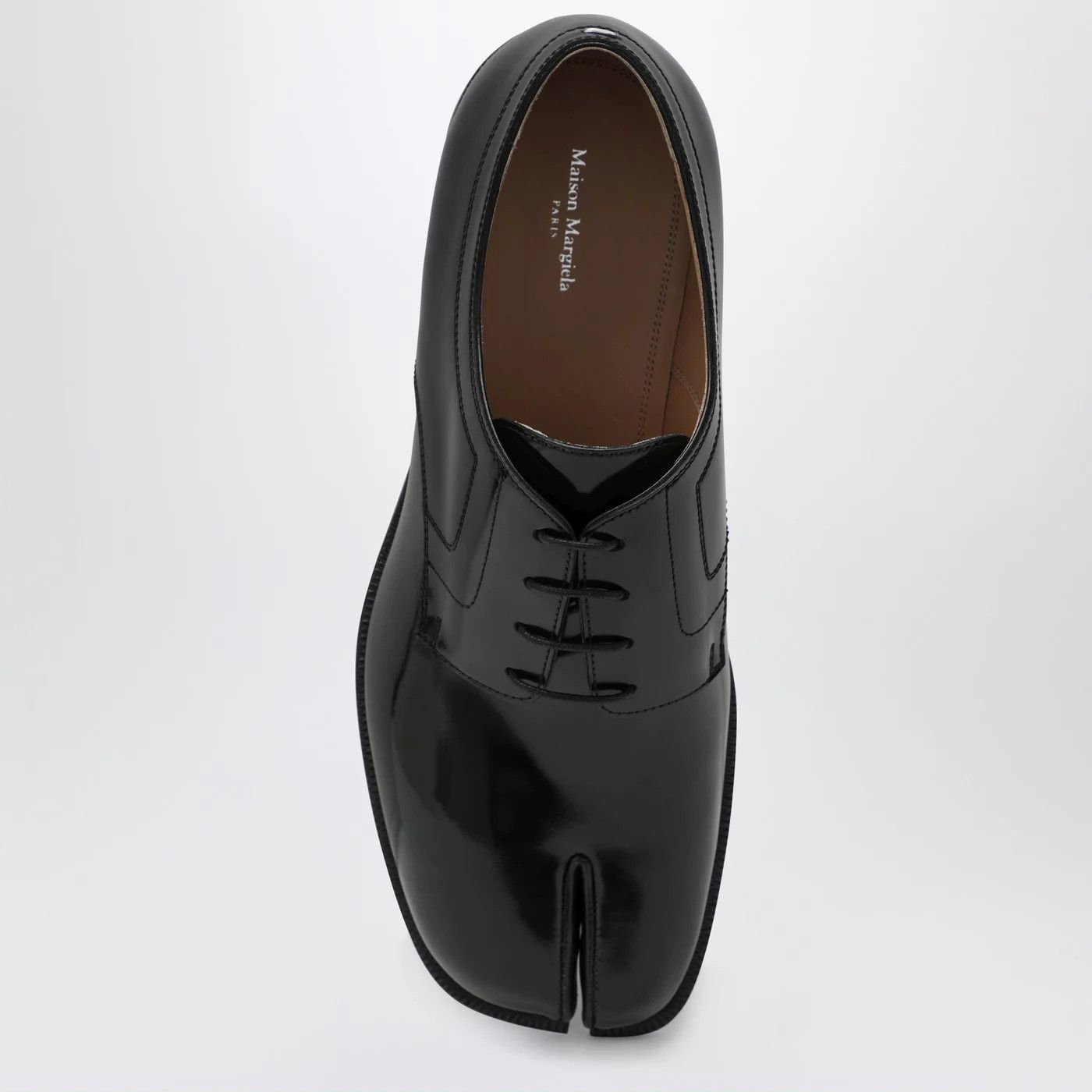 Maison Margiela o1d2blof0526 Tabi Lace-up Shoes in Black Size US 8 / EU 41 - 5 Thumbnail