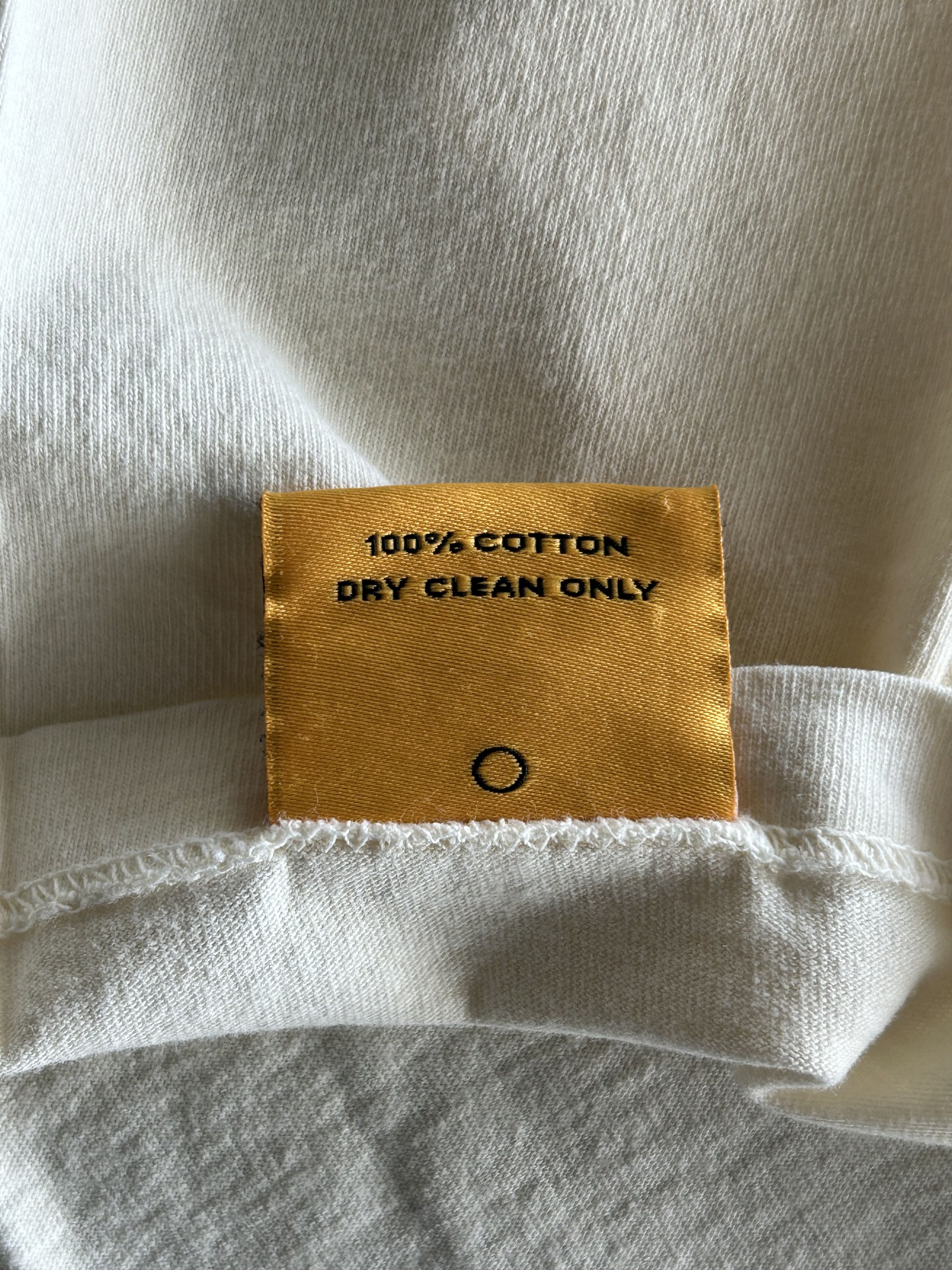 Gallery Dept. Gallery Dept Cream & Black Gym T-Shirt Size US S / EU 44-46 / 1 - 5 Thumbnail