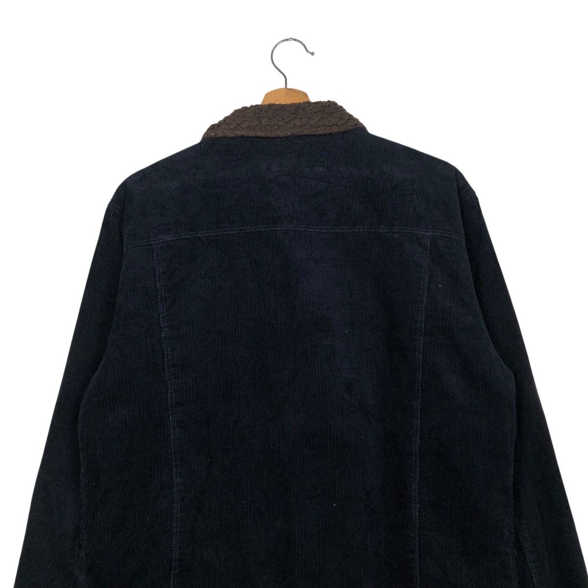 Japanese Brand 📌Vtg Trucker Corduroy Jacket Unknown Blanket Issey Miyake Size US L / EU 52-54 / 3 - 10 Thumbnail