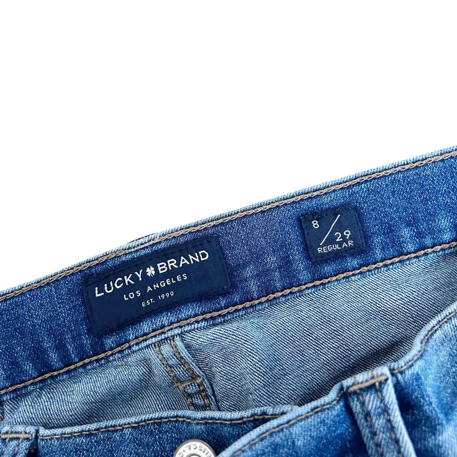 Lucky Brand Lucky Brand Mid Rise Skinny Ava Jeans Sz 8 Size 30" / US 8 / IT 44 - 2 Thumbnail