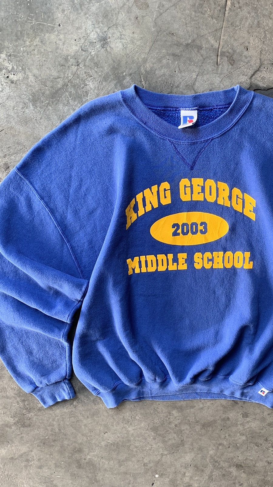 Russell Athletic 2000s "King George Middle School" Russell Sweatshirt Size US XXL / EU 58 / 5 - 1 Thumbnail