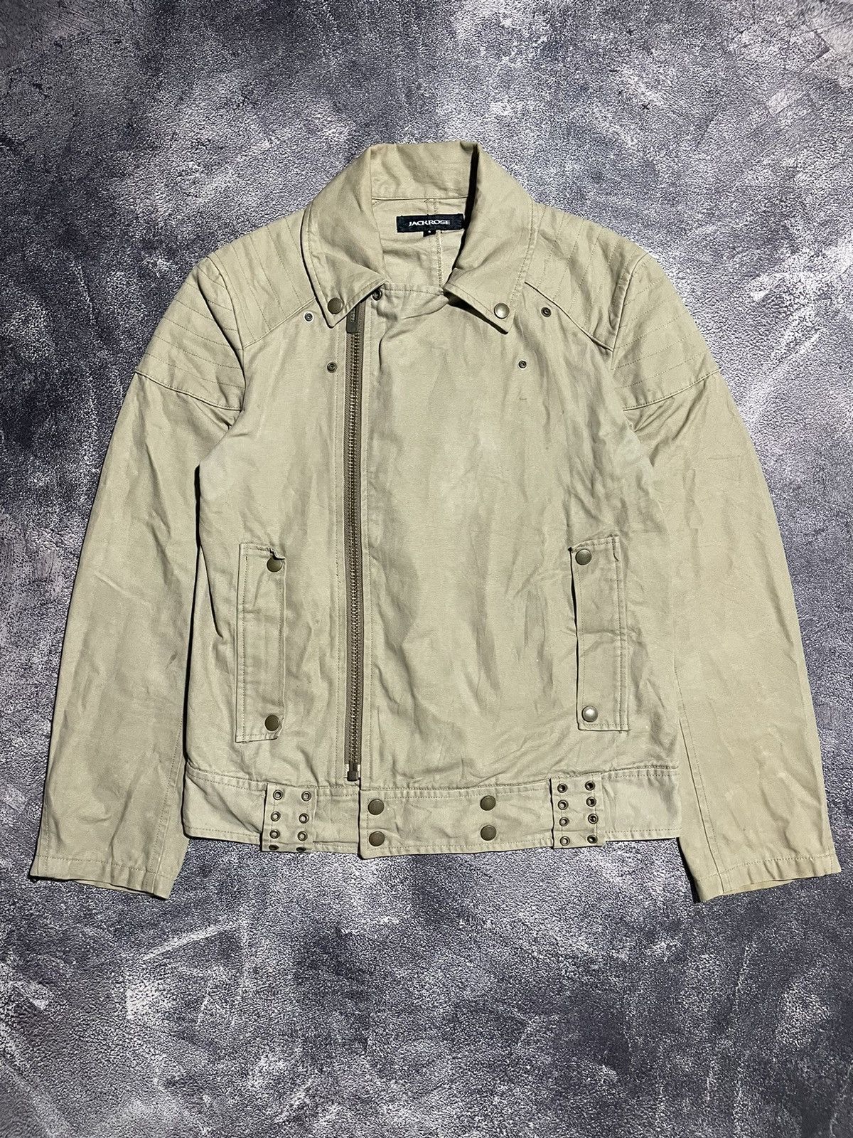 Japanese Brand Jackrose Ramonese Canvas Jacket Size US M / EU 48-50 / 2 - 3 Thumbnail