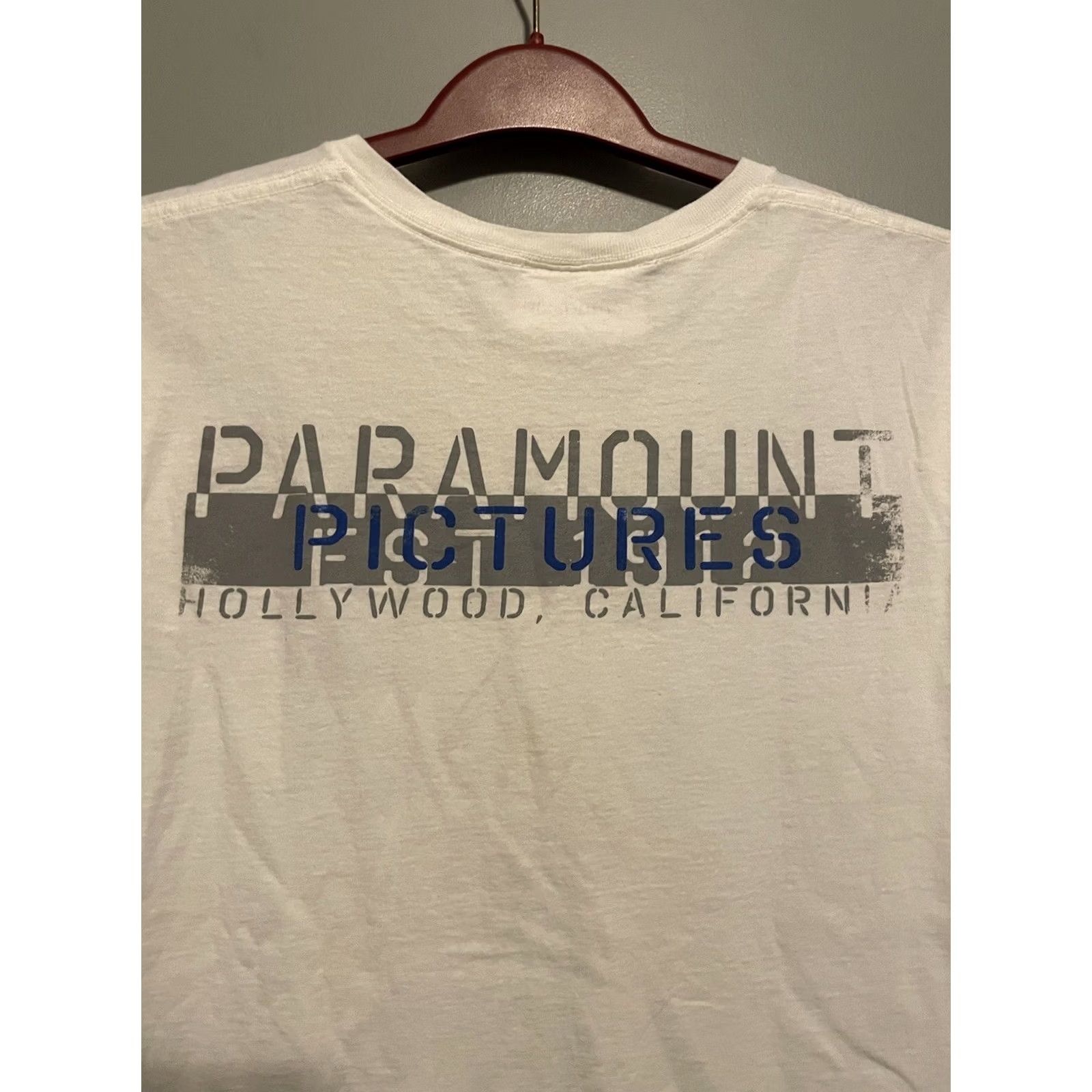 Vintage VINTAGE Paramount Pictures T Shirt M Adult White Movie Memorabilia Shirt Mens Size US M / EU 48-50 / 2 - 6 Thumbnail