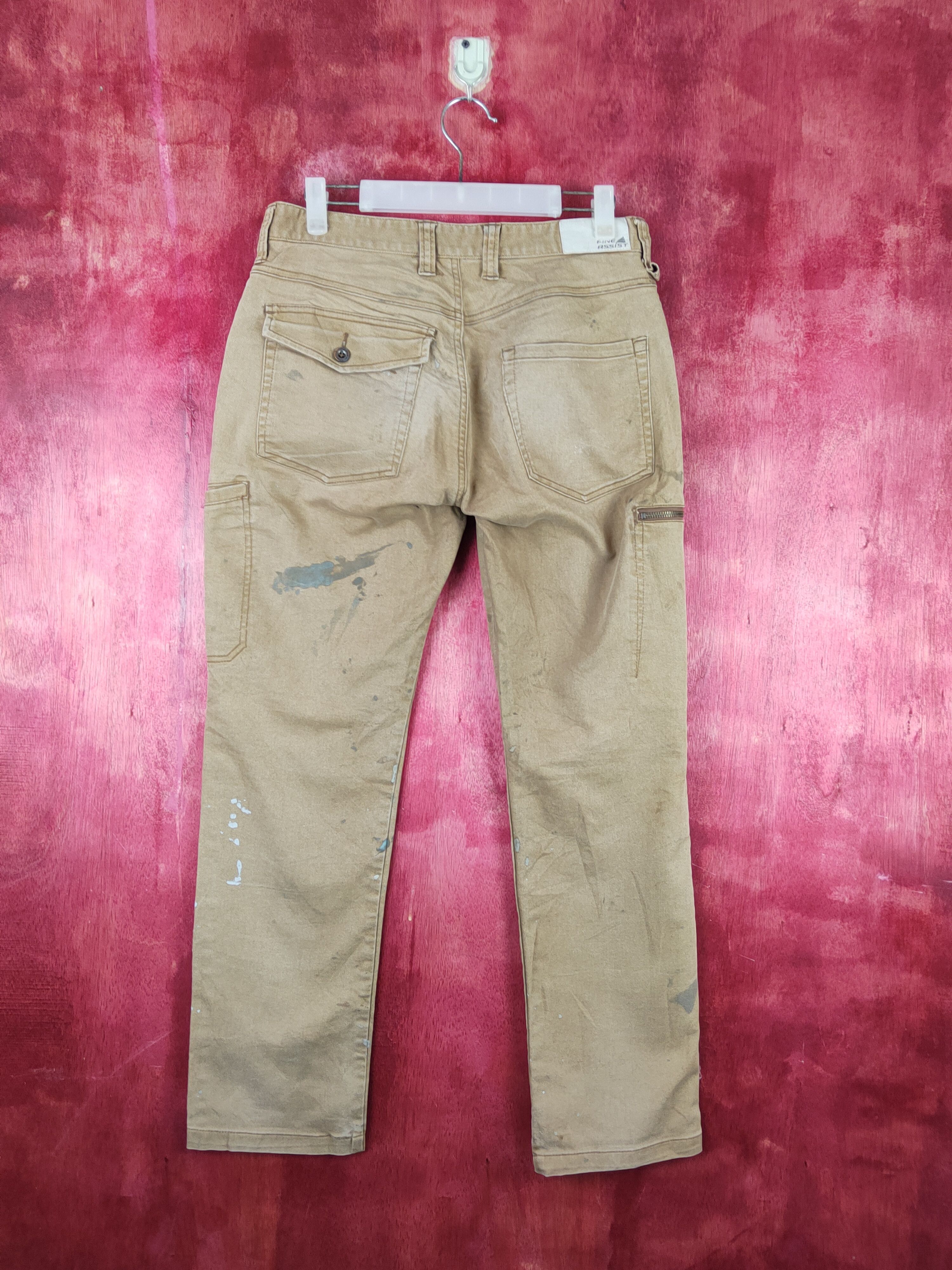 Fine Assist Brown Distressed Ripped Jeans #S17 95