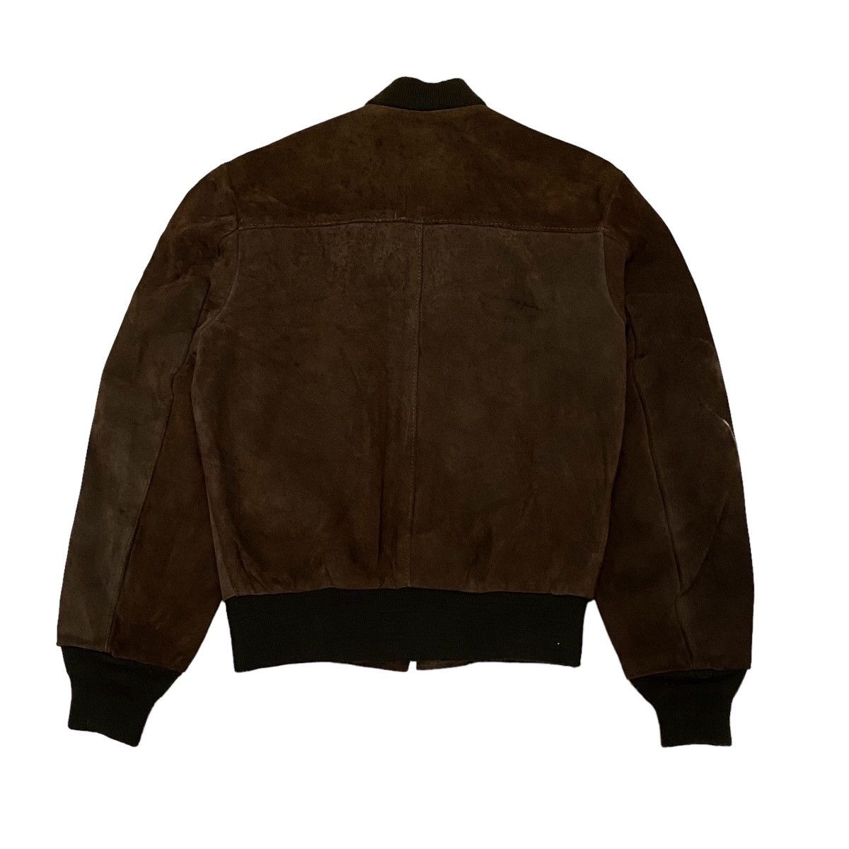Schott Vintage Schott Suede Leather Bomber Jacket Size 38 Size US S / EU 44-46 / 1 - 3 Thumbnail