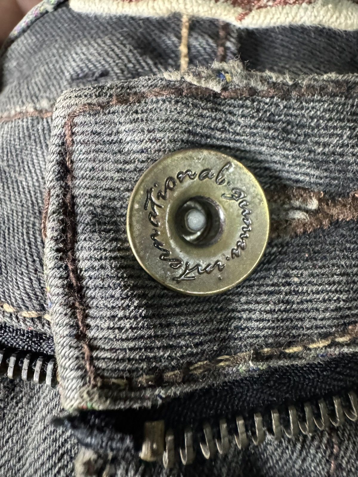 Japanese Brand × Le Grande Bleu (L.G.B.) PUNK EMO DESIGN MULTI ZIPPER DISTRESSED SUNFADED LGB STYLE Size US 34 / EU 50 - 17 Thumbnail