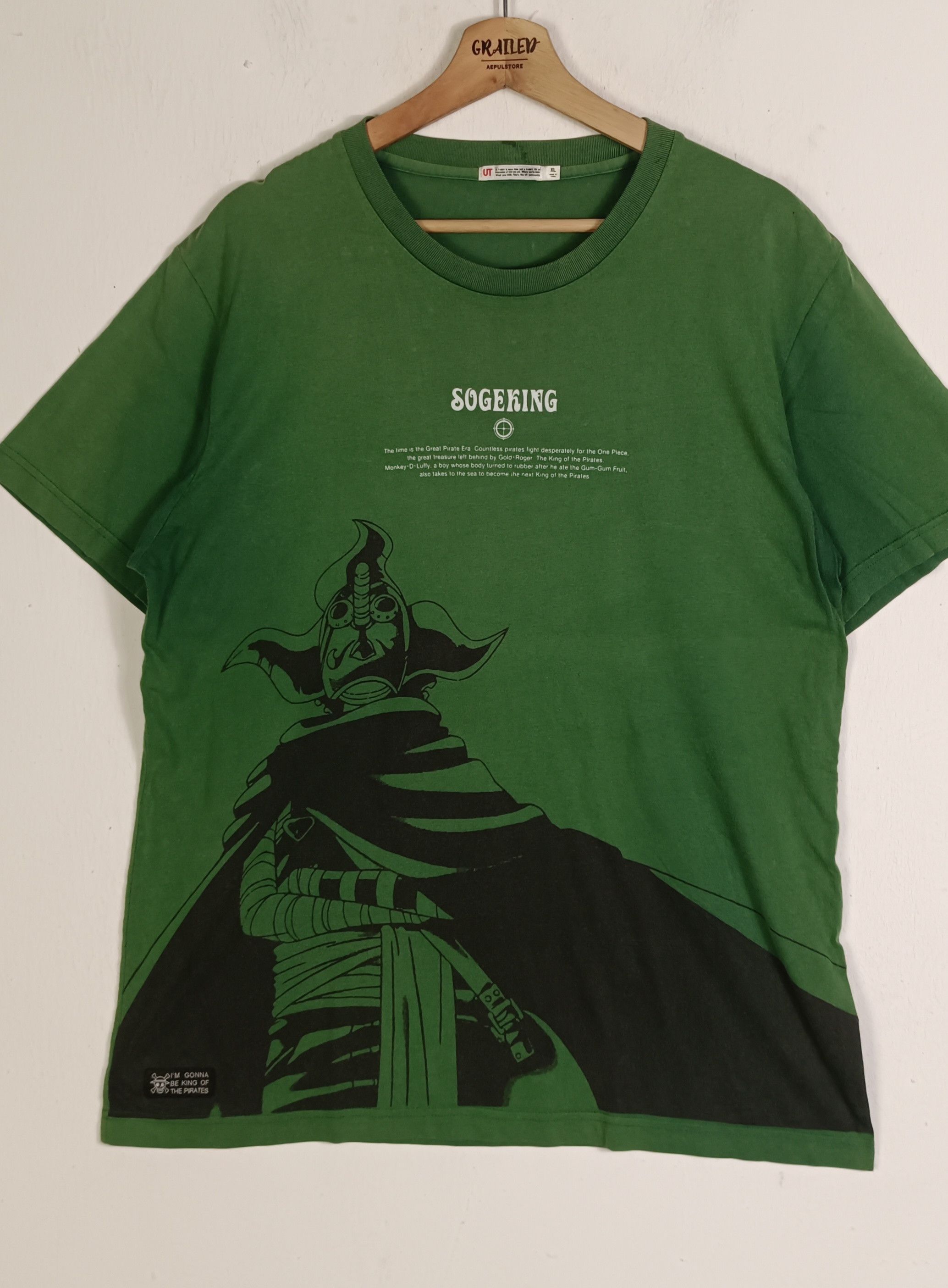 Japanese Brand × One Piece × Vintage Vintage Sogeking One Piece Uniqlo Size US L / EU 52-54 / 3 - 3 Thumbnail