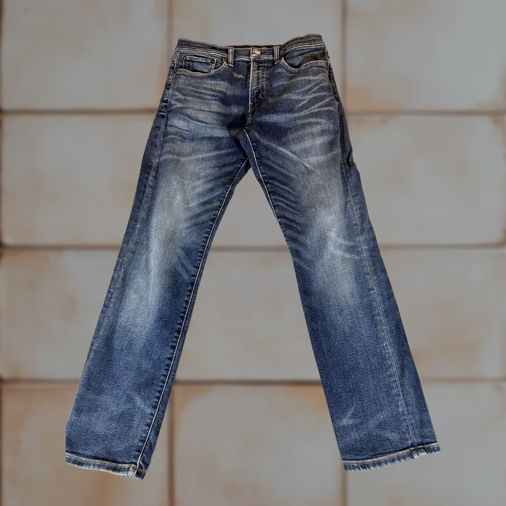 Lucky Brand Lucky Brand Jeans Mens 121 Slim Stretch Straight Blue Denim Medium Wash 31x30 Size US 31 - 1 Thumbnail