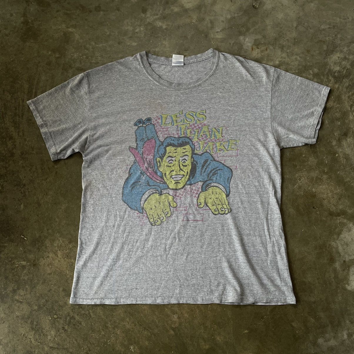 Band Tees × Vintage Less than jake t-shirt Size US L / EU 52-54 / 3 - 1 Thumbnail