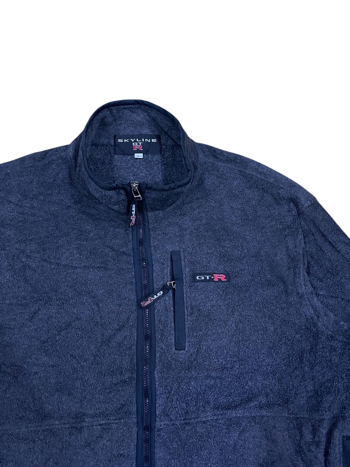 Japanese Brand SKYLINE GTR ZIPPER WOOL JAKET Size US L / EU 52-54 / 3 - 5 Thumbnail