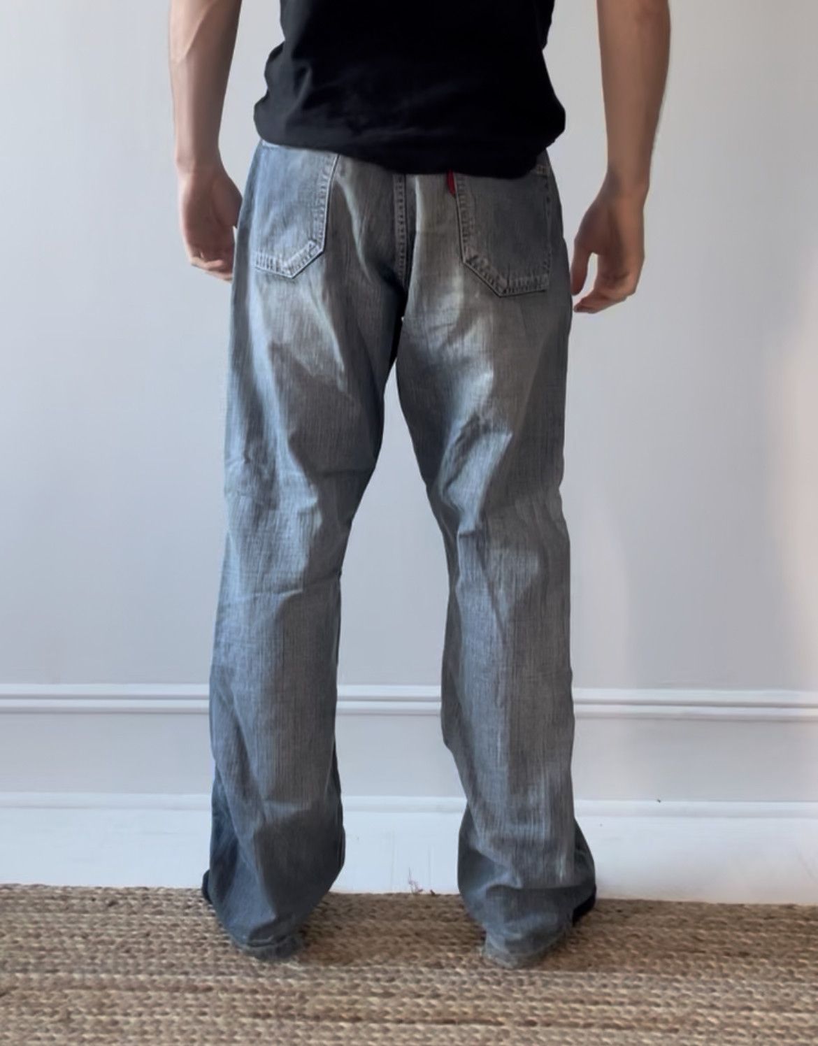 Swagger SS06 SWAGGER Faded Denim pants Size US 34 / EU 50 - 1 Thumbnail