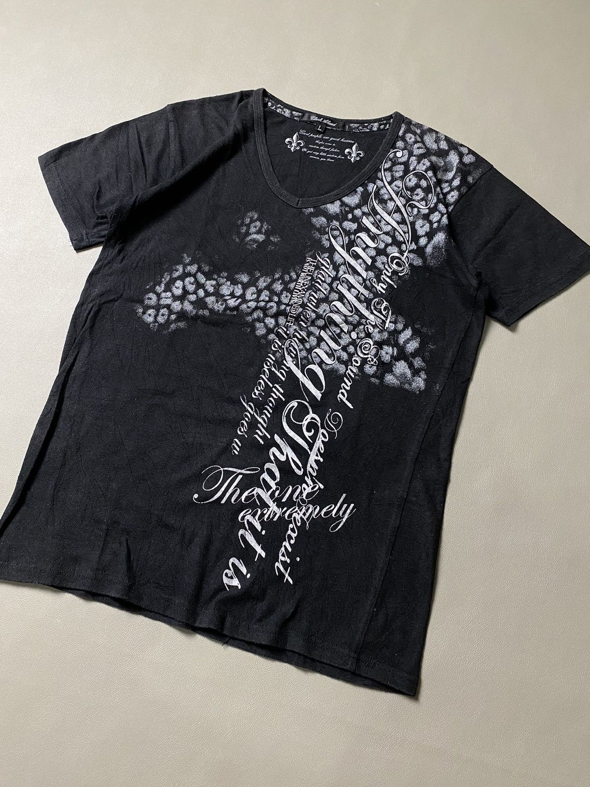 Hysteric Glamour × If Six Was Nine × Le Grande Bleu (L.G.B.) Bundling Dangerious & Clash Poem Tshirt Size US M / EU 48-50 / 2 - 7 Thumbnail