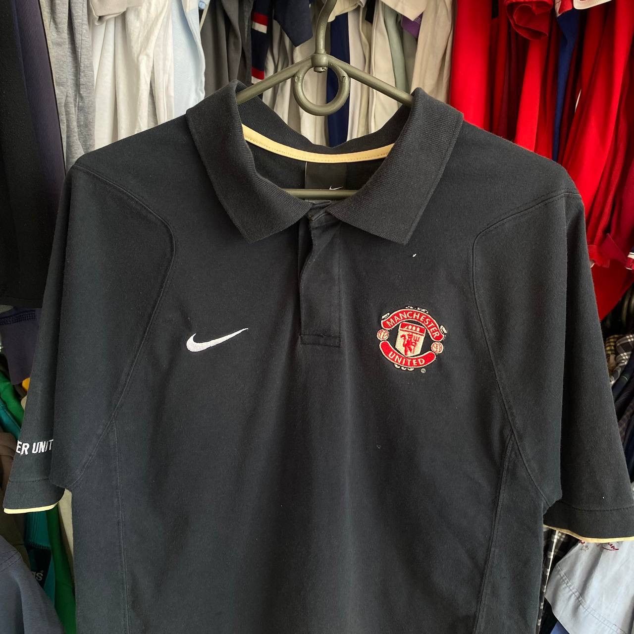 Nike × Vintage Vintage Nike FC Manchester United 00’s Soccer polo Size US M / EU 48-50 / 2 - 2 Thumbnail