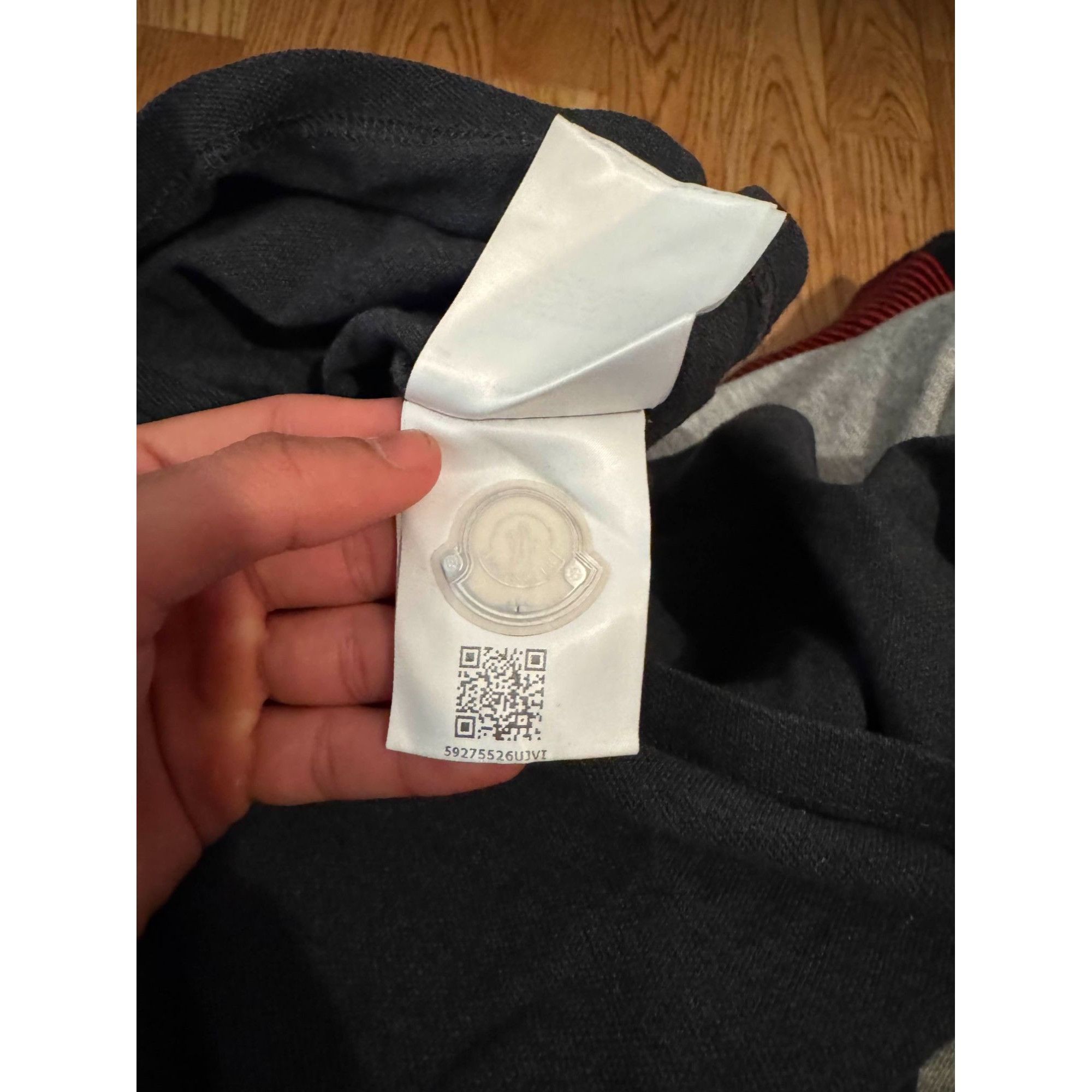 Moncler Moncler Long Sleeve Piqué Polo Size US L / EU 52-54 / 3 - 8 Thumbnail