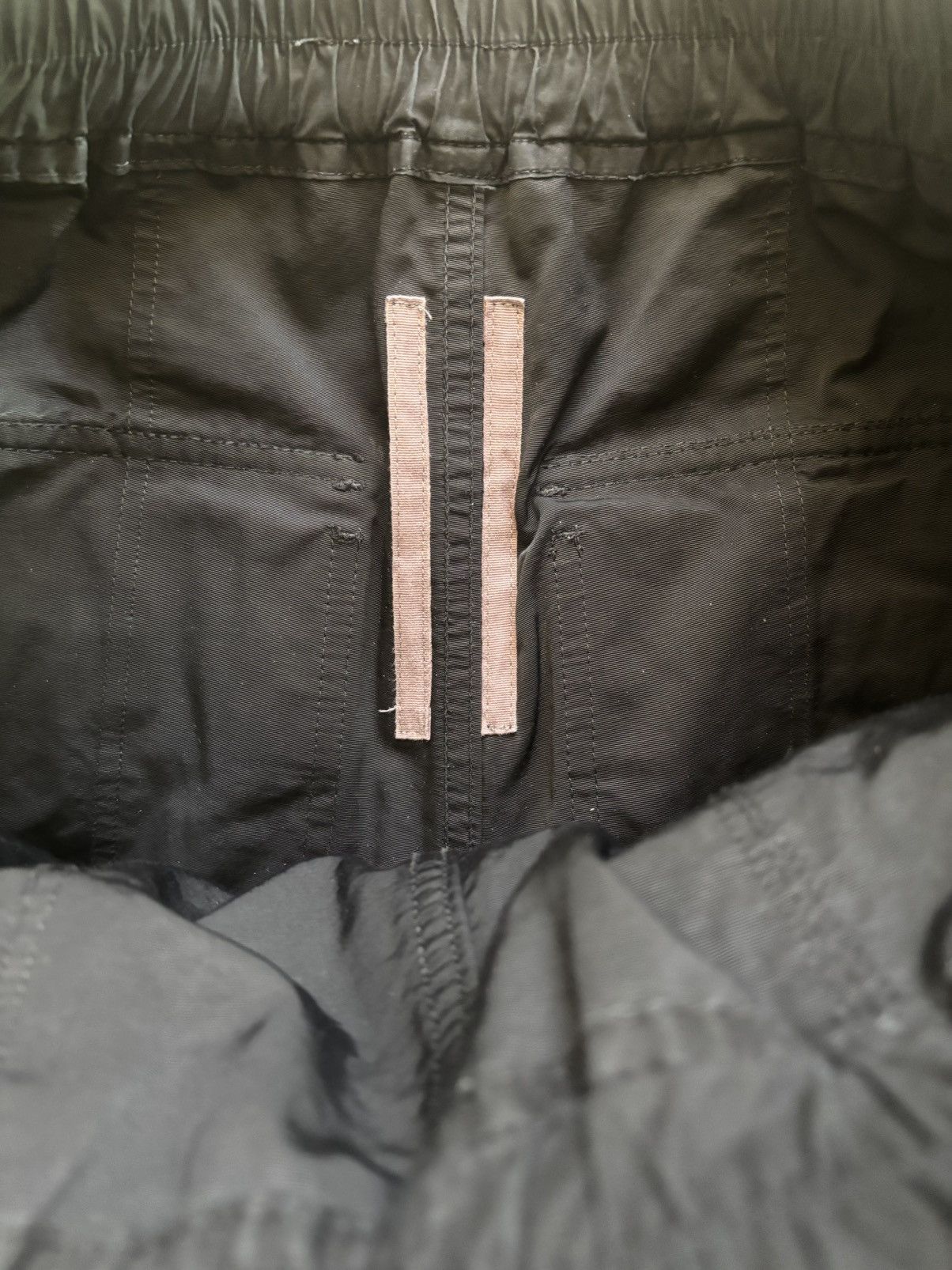 Rick Owens SS17 Rick Owens DRKSHDW Black Nylon Creatch Cargo Pants Size US 30 / EU 46 - 4 Thumbnail