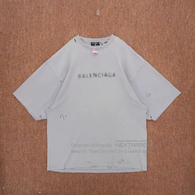 Balenciaga Balenciaga Blurry mosaic short-sleeve Size US M / EU 48-50 / 2 - 1 Thumbnail