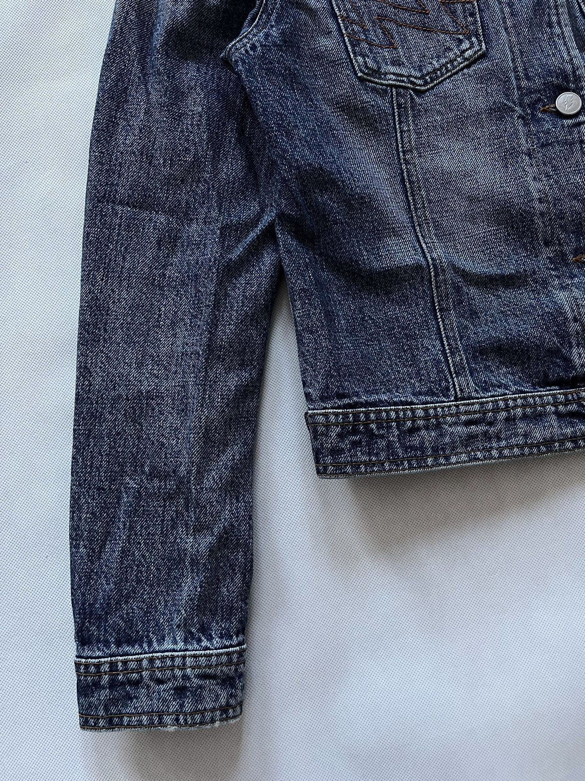 W&LT × Walter Van Beirendonck Walter Van Beirendonck W&LT Washed Denim Trucker Jacket Size S / US 4 / IT 40 - 4 Thumbnail