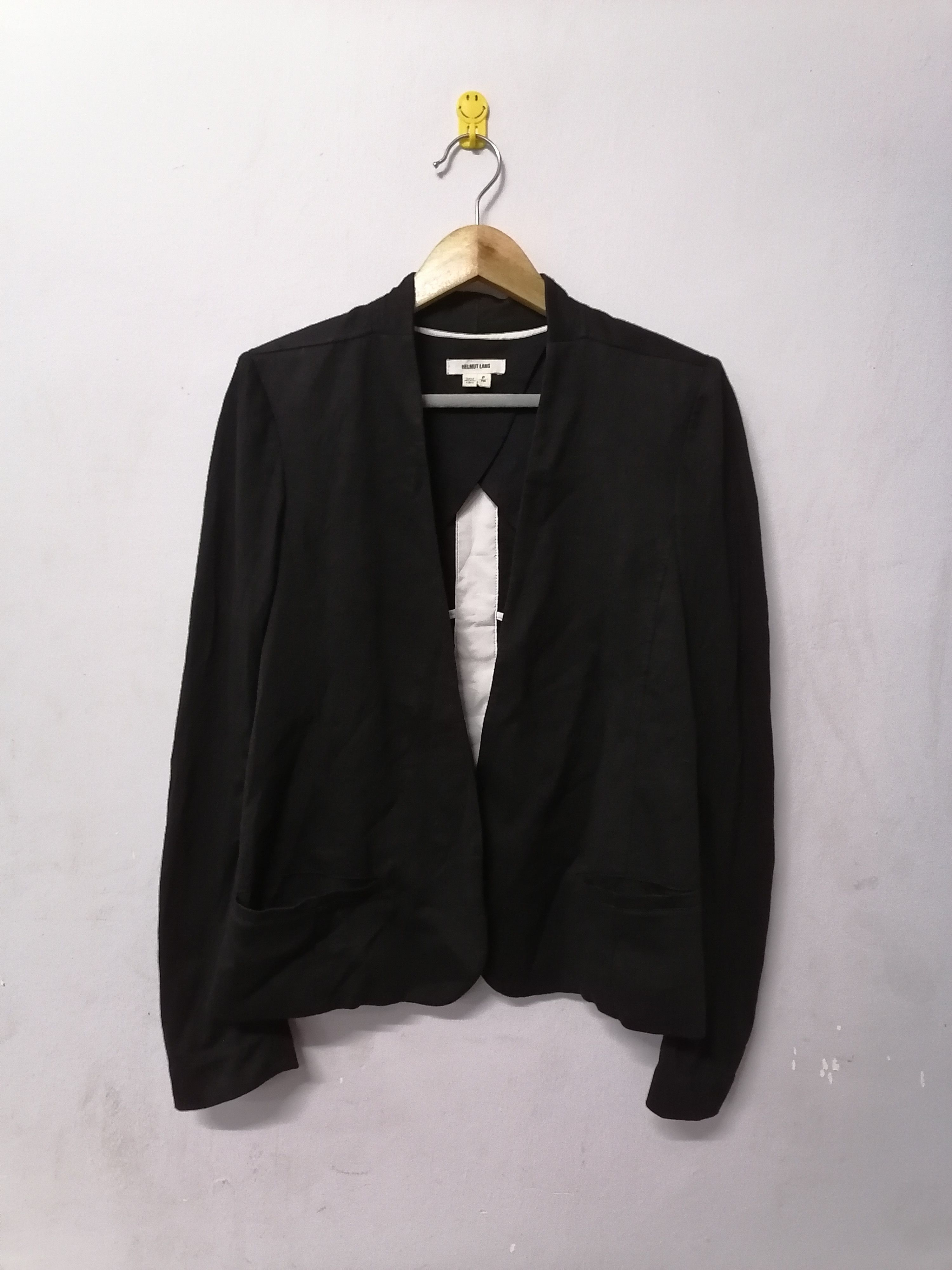 Helmut Lang Helmut Lang F03HW101 Black Blazer Size XS / US 0-2 / IT 36-38 - 1 Thumbnail