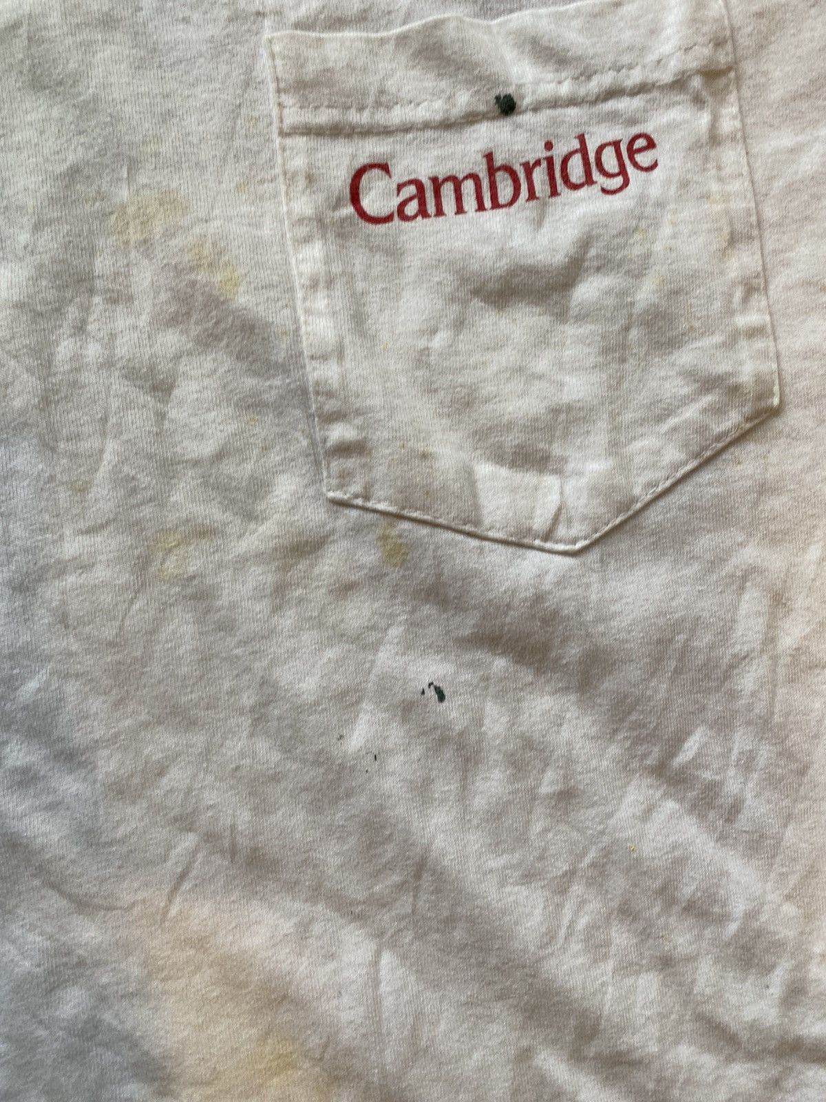 Vintage Vintage 1990s Cambridge Ribbed T-Shirt Size US XL / EU 56 / 4 - 4 Thumbnail