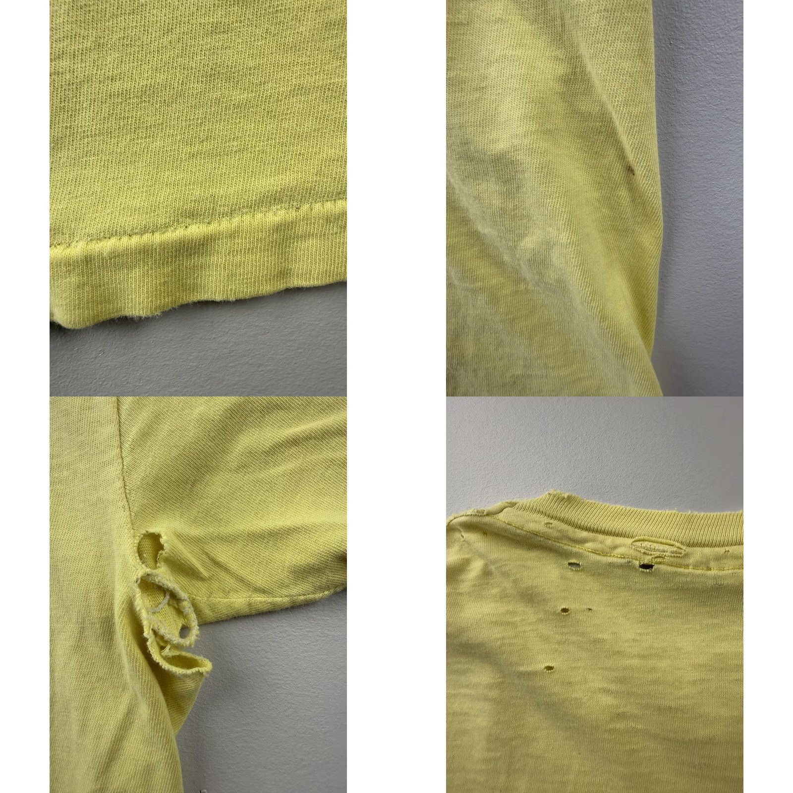 Hanes VINTAGE Hanes Shirt Mens L Yellow Lookout Mountain Great Race Glider Tee USA VTG Size US L / EU 52-54 / 3 - 9 Thumbnail