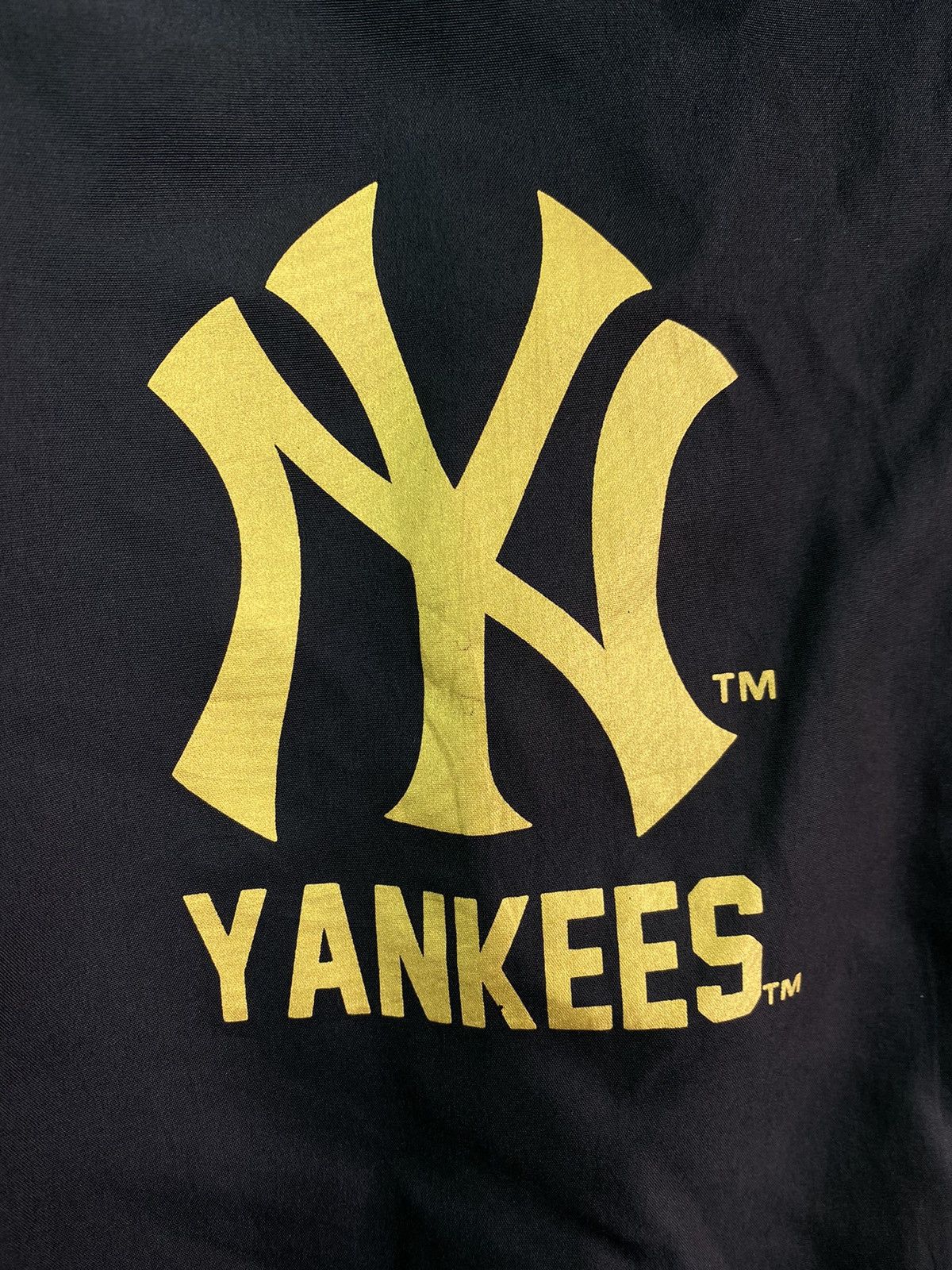 New York Yankees × Vintage Vtg 90s New York Yankees baseball club mlb jacket Size US XL / EU 56 / 4 - 4 Thumbnail