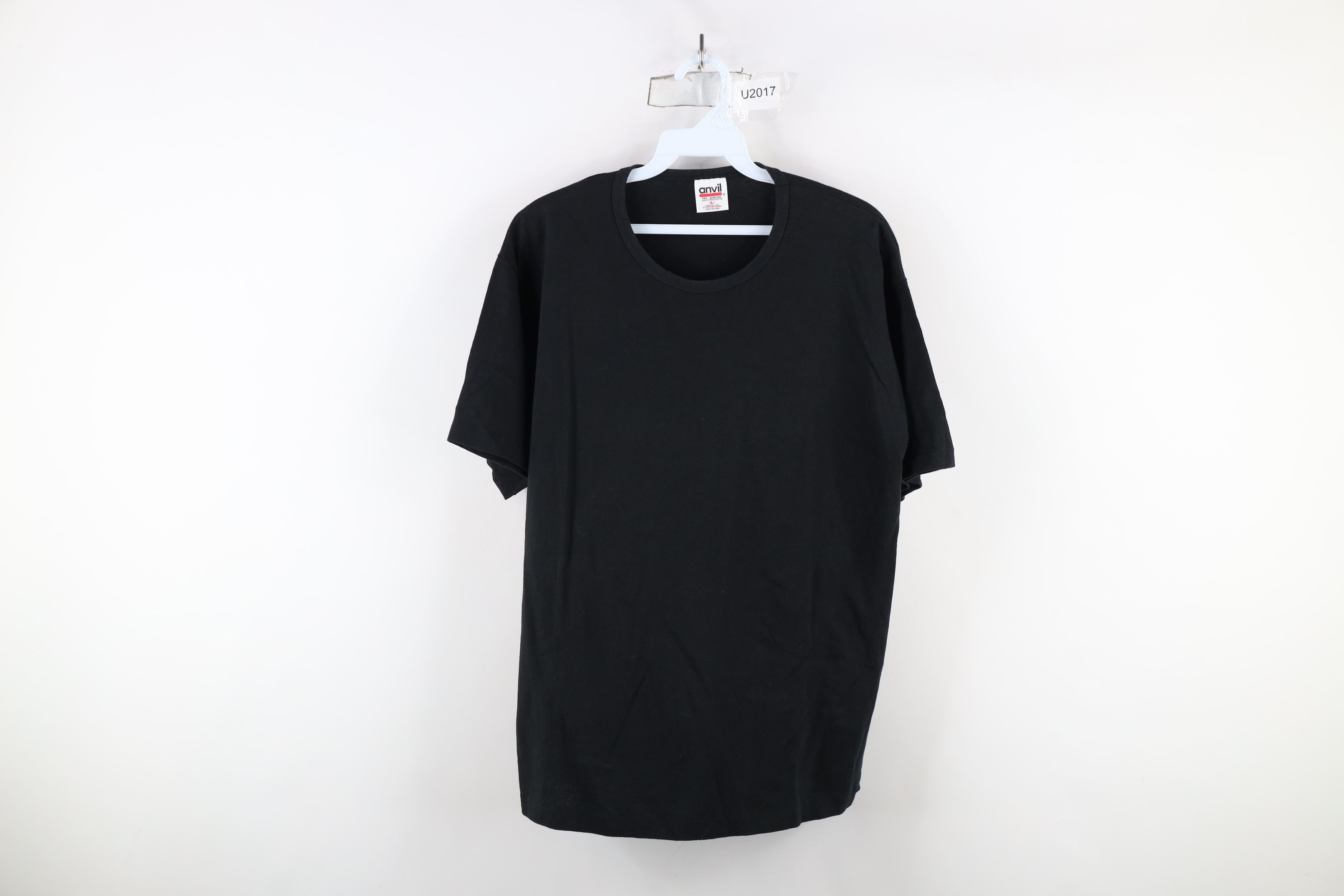 Vintage Vintage 90s Streetwear Short Sleeve T-Shirt Black Cotton USA Size L / US 10 / IT 46 - 1 Thumbnail