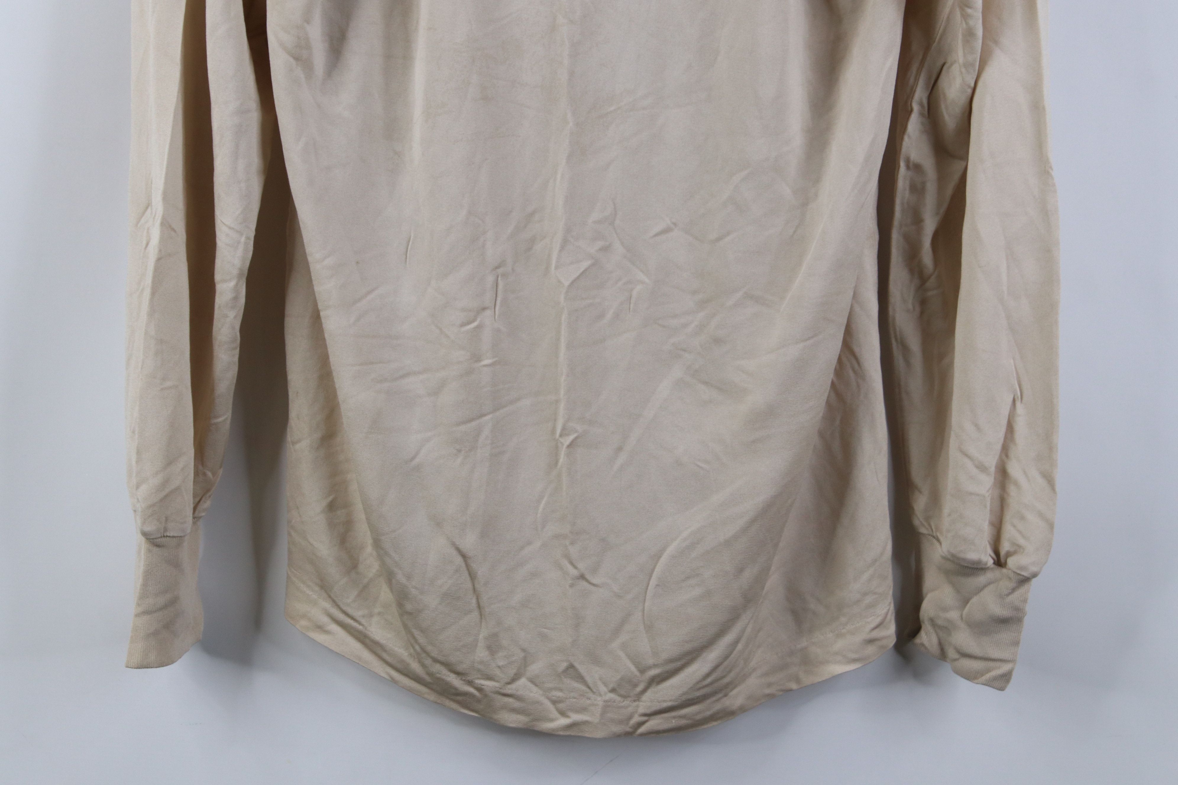 Eddie Bauer Vintage 90s Eddie Bauer Thermal Knit Long Sleeve T-Shirt Size US L / EU 52-54 / 3 - 3 Thumbnail
