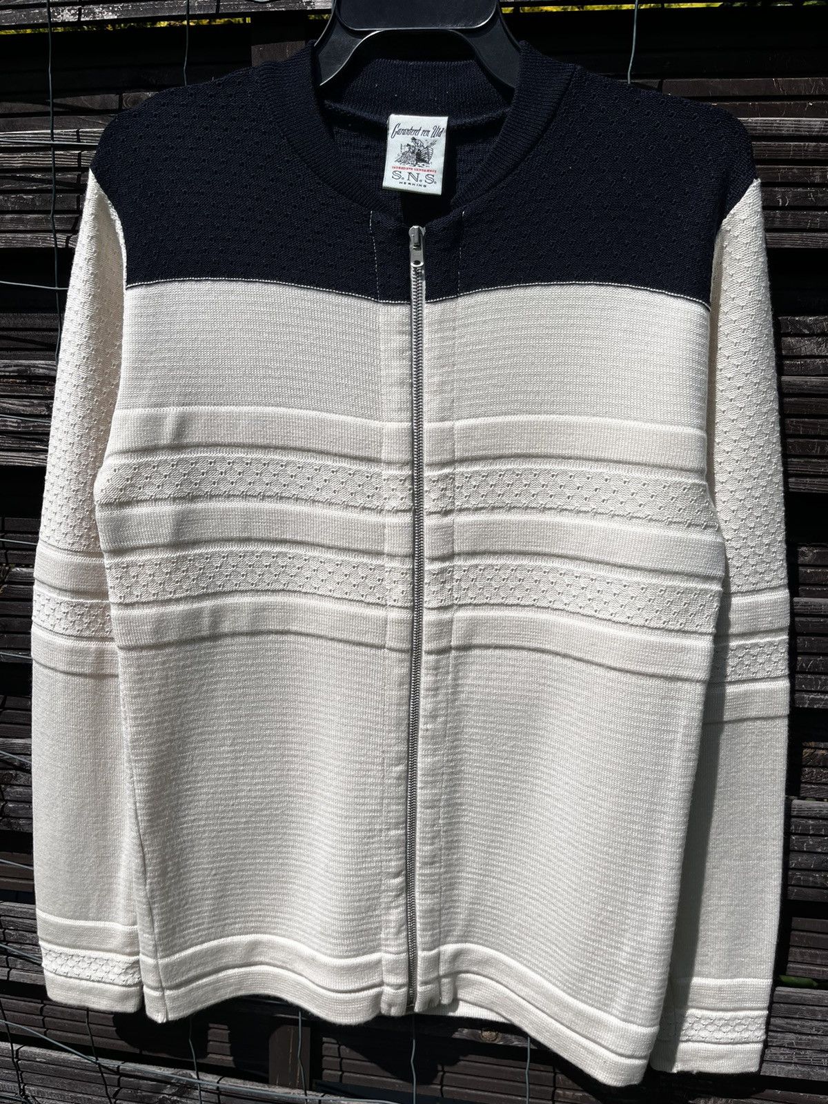 S.N.S. Herning 🧶 S.N.S. HERNING FULL ZIP KNIT LUXURY Y2K WOOL RARE SWEATER Size US L / EU 52-54 / 3 - 3 Thumbnail